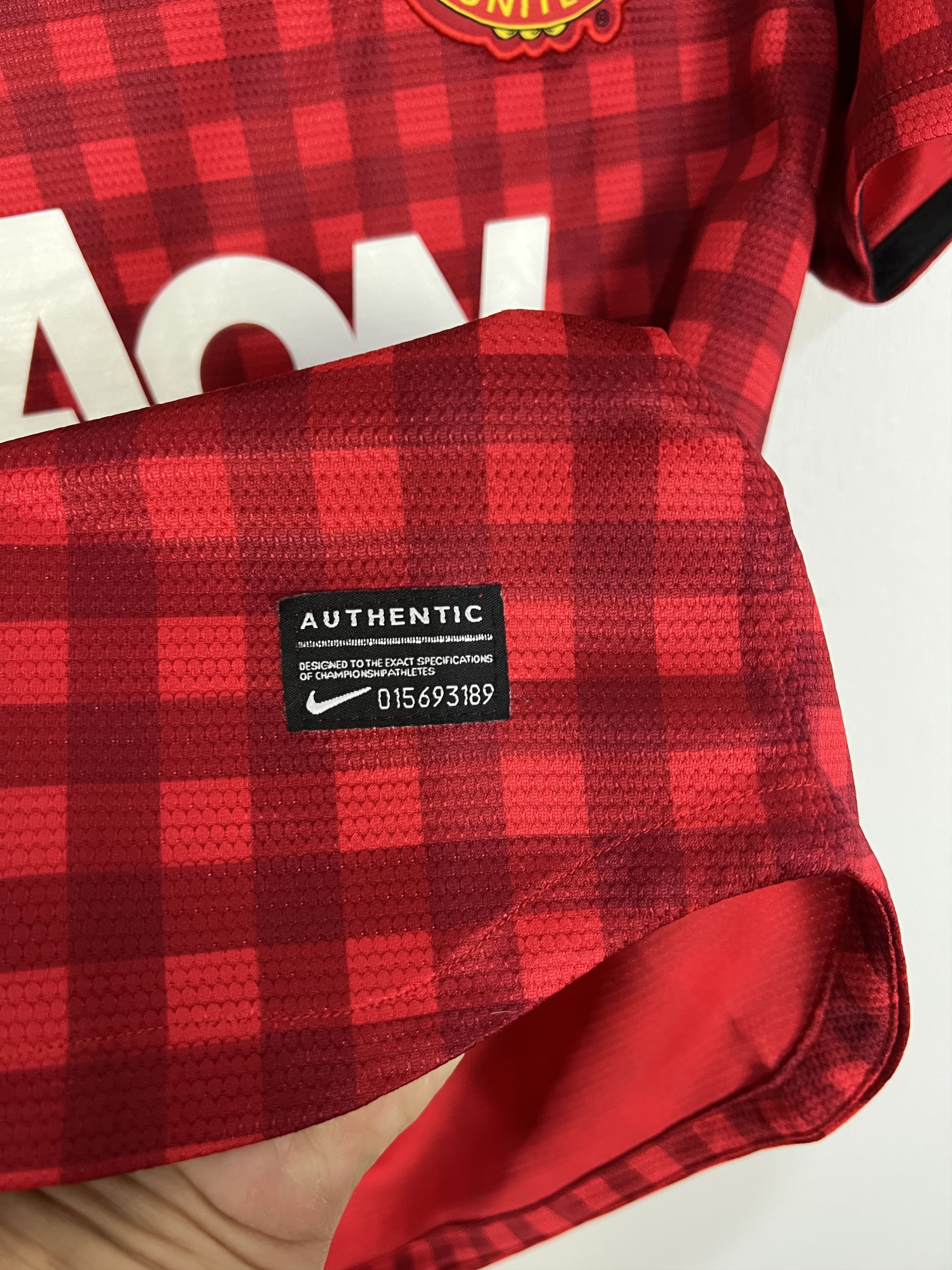 Nike Manchester United Home football shirt 2012 Nike #99 Sir Alex Size US M / EU 48-50 / 2 - 6 Thumbnail