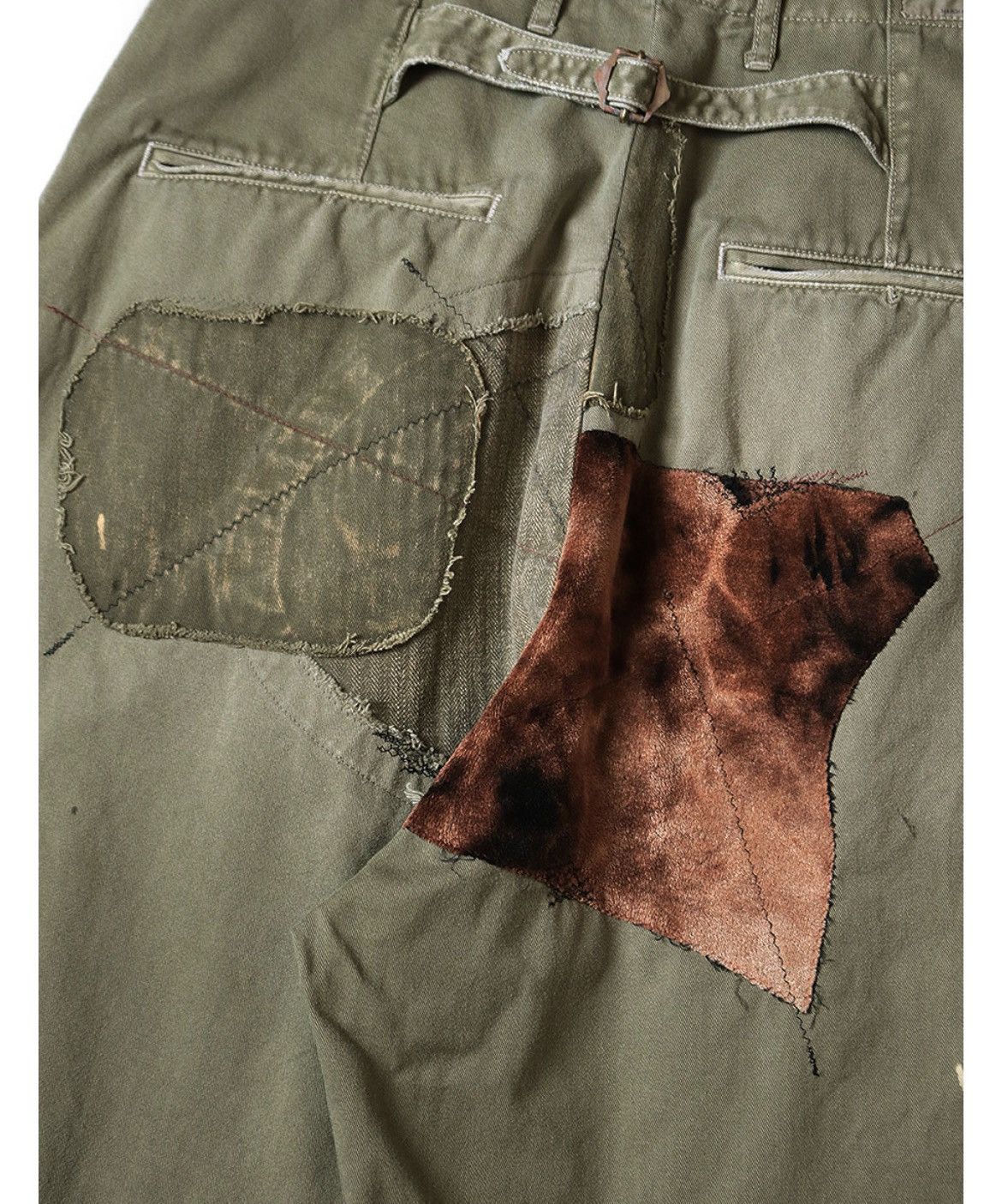 Kapital Kapital Katsuragi High Waist Pants Gypsy Patch Remake size 2 Size US 32 / EU 48 - 7 Thumbnail