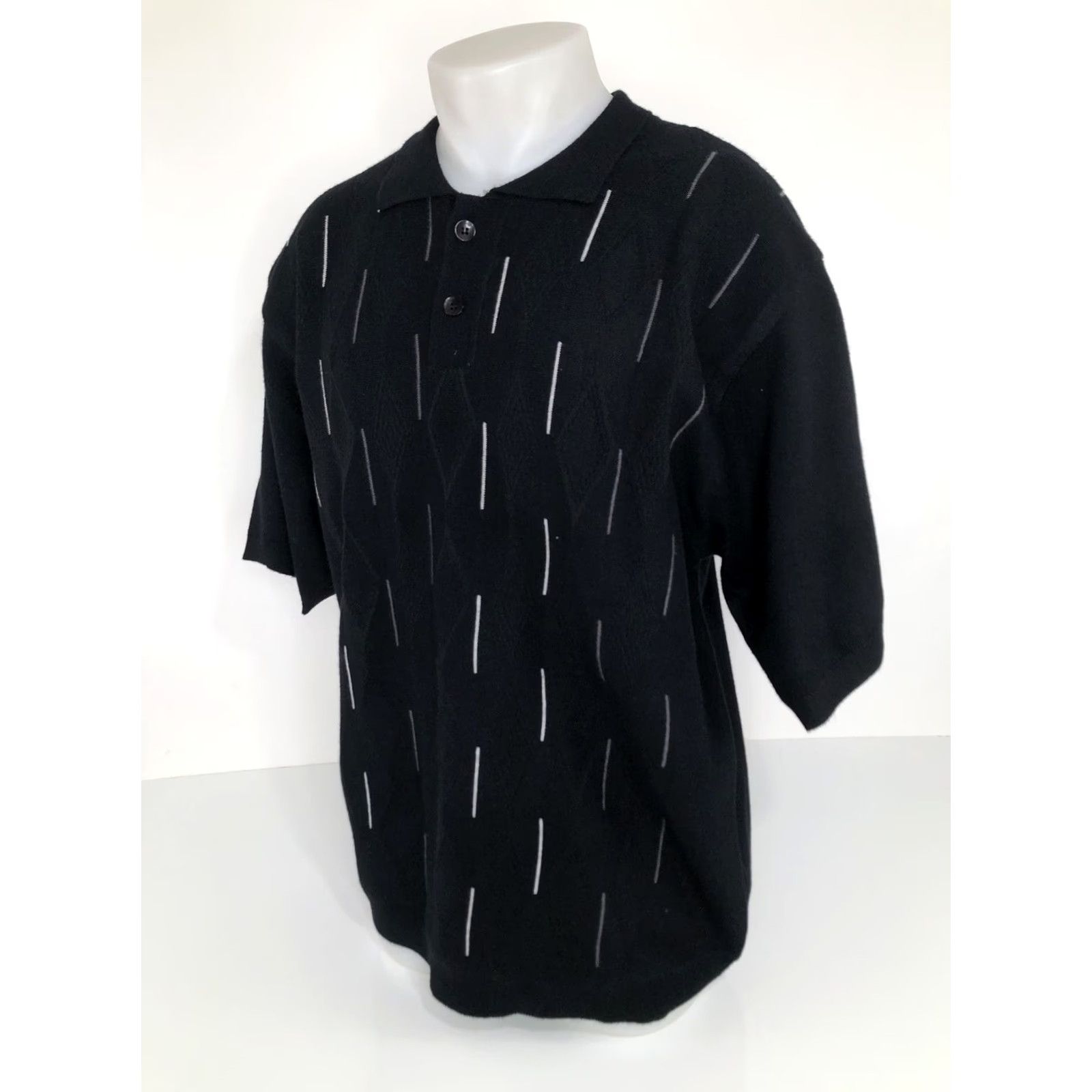 Vintage MICHAEL IRVIN 88 - NEW w TAGS - Rare 10% SILK Mens XL Sweater Size US XL / EU 56 / 4 - 3 Thumbnail