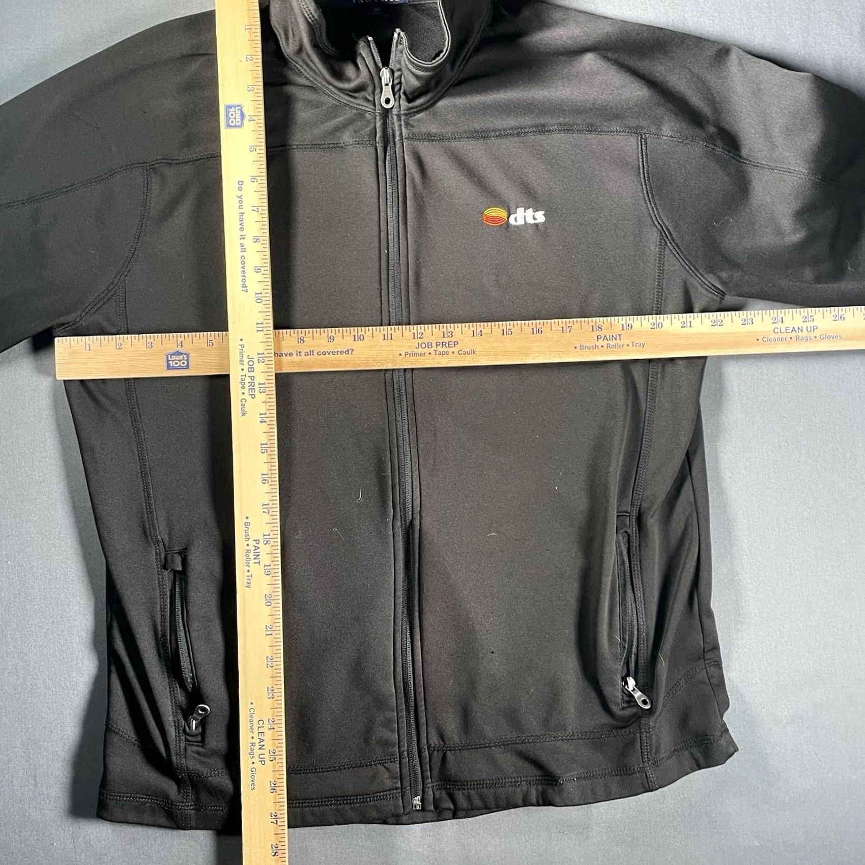 Vintage VINTAGE DTS Jacket Mens M Long Sleeve Black Zip Up Digital Entertainment Jacket Coat Coat Size US M / EU 48-50 / 2 - 3 Thumbnail