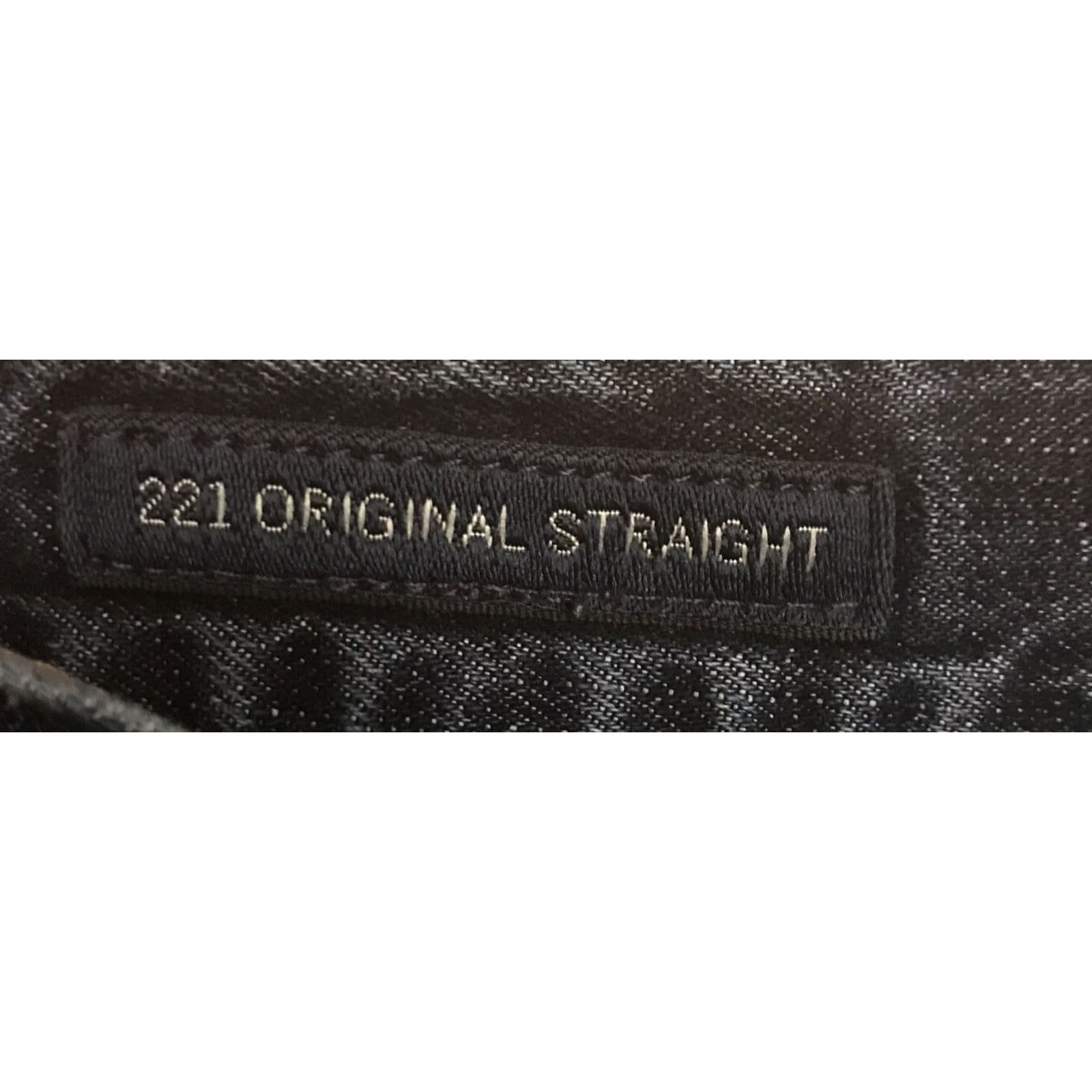 Lucky Brand Lucky Brand 221 Original Straight Denim Jeans Mens 33 x 30 Blue Cotton Belt Loops Pockets Regular Vintage: No Size US 33 - 6 Thumbnail