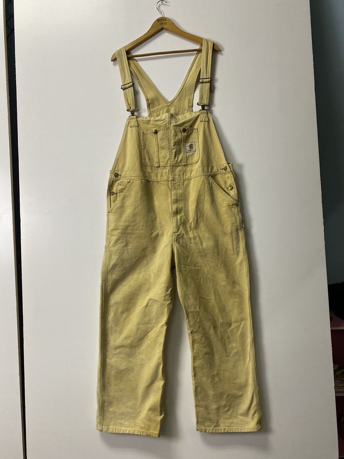 Carhartt × Vintage Vintage Carhartt Overall Size US 38 / EU 54 - 2 Thumbnail