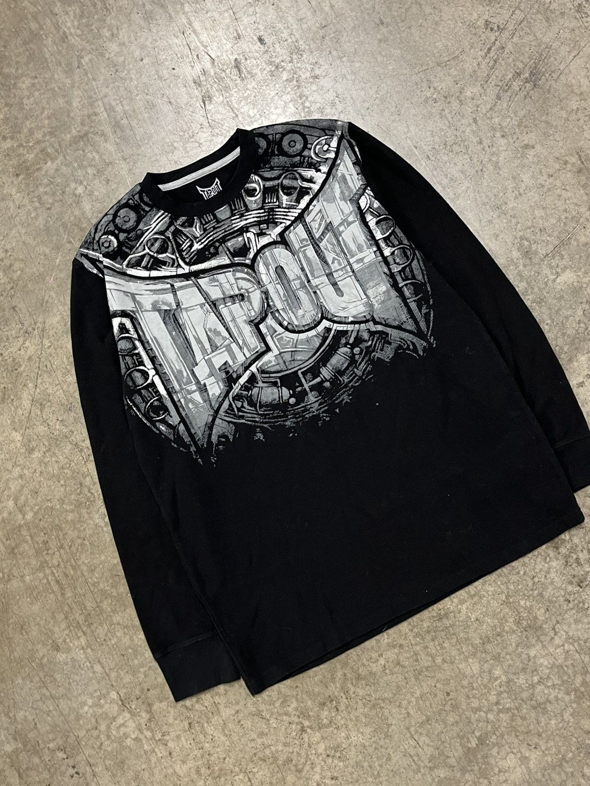 Affliction × Tapout × Vintage Y2K tap out thermal grunge opium skater affliction style Size US XL / EU 56 / 4 - 1 Thumbnail