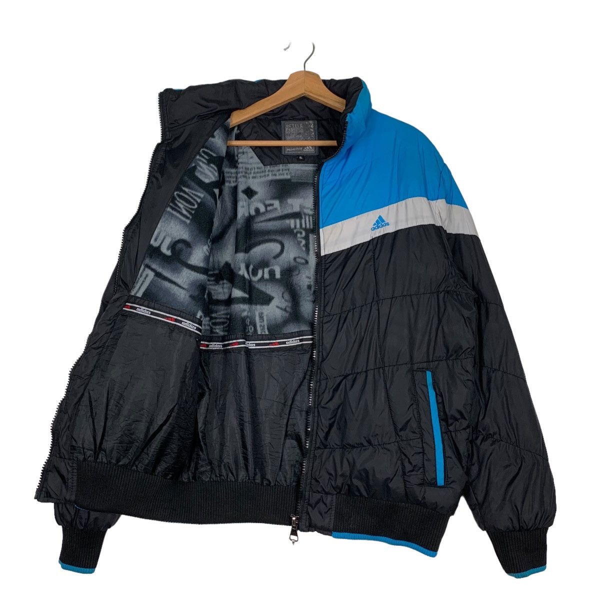 ADIDAS Colorblock Light Puffer Jacket #0326-C15