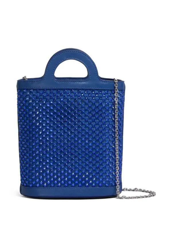 Marni o1w1db11125 Size :OS/Crystal-Embellished Tote Bag in Blue Size ONE SIZE - 2 Thumbnail
