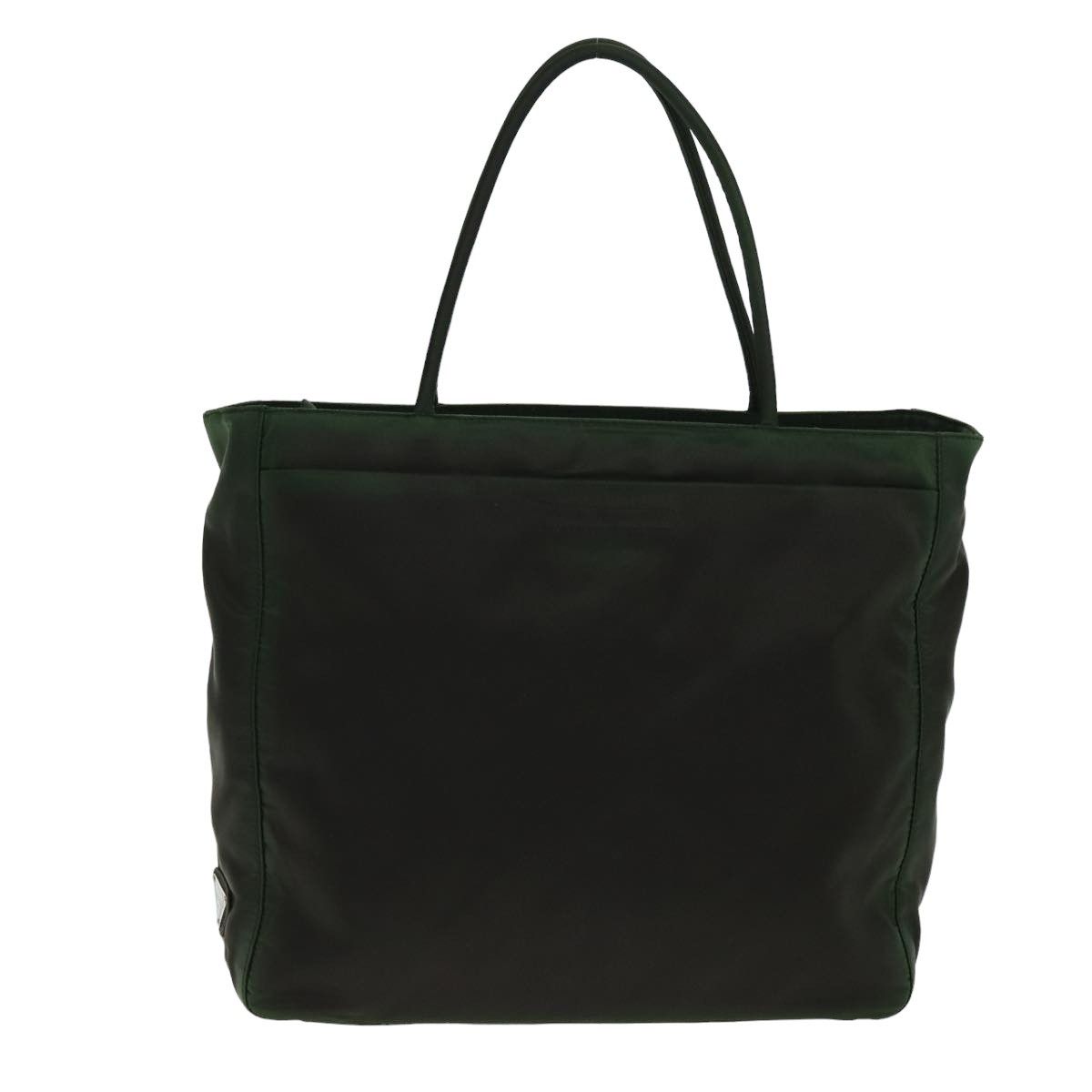 Prada Tessuto Khaki Canvas Tote Bag (Pre-Owned) Size ONE SIZE - 1 Thumbnail
