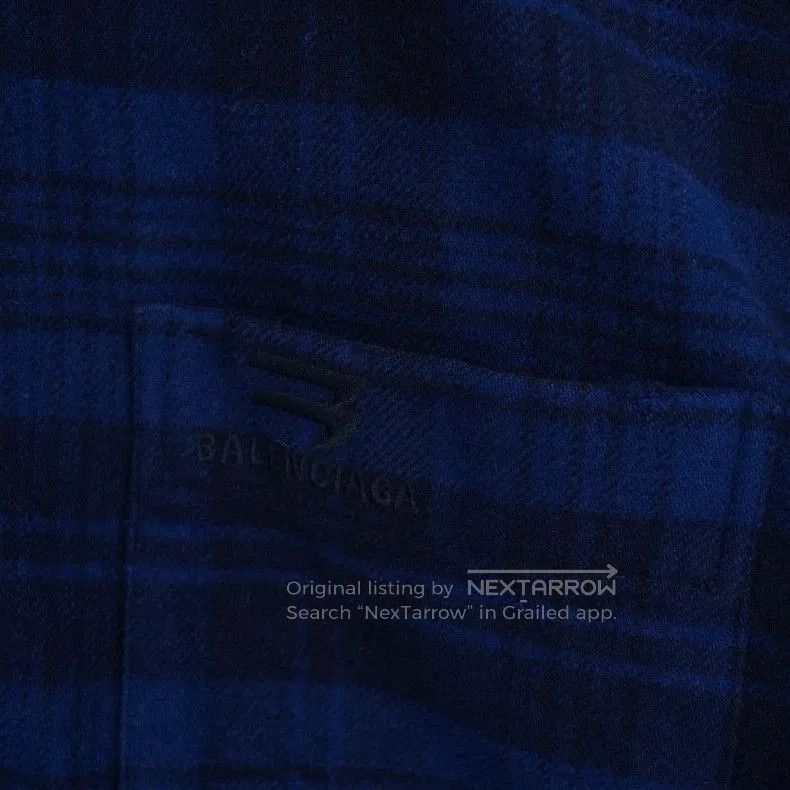Balenciaga Balenciaga Flannel Plaid Jacket Shirt. Size US S / EU 44-46 / 1 - 4 Thumbnail
