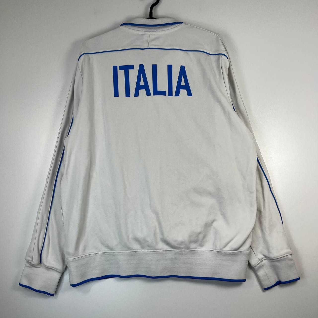 Nike Italy National Team Nike Track Jacket Full Zip White Size XL Size US XL / EU 56 / 4 - 9 Thumbnail