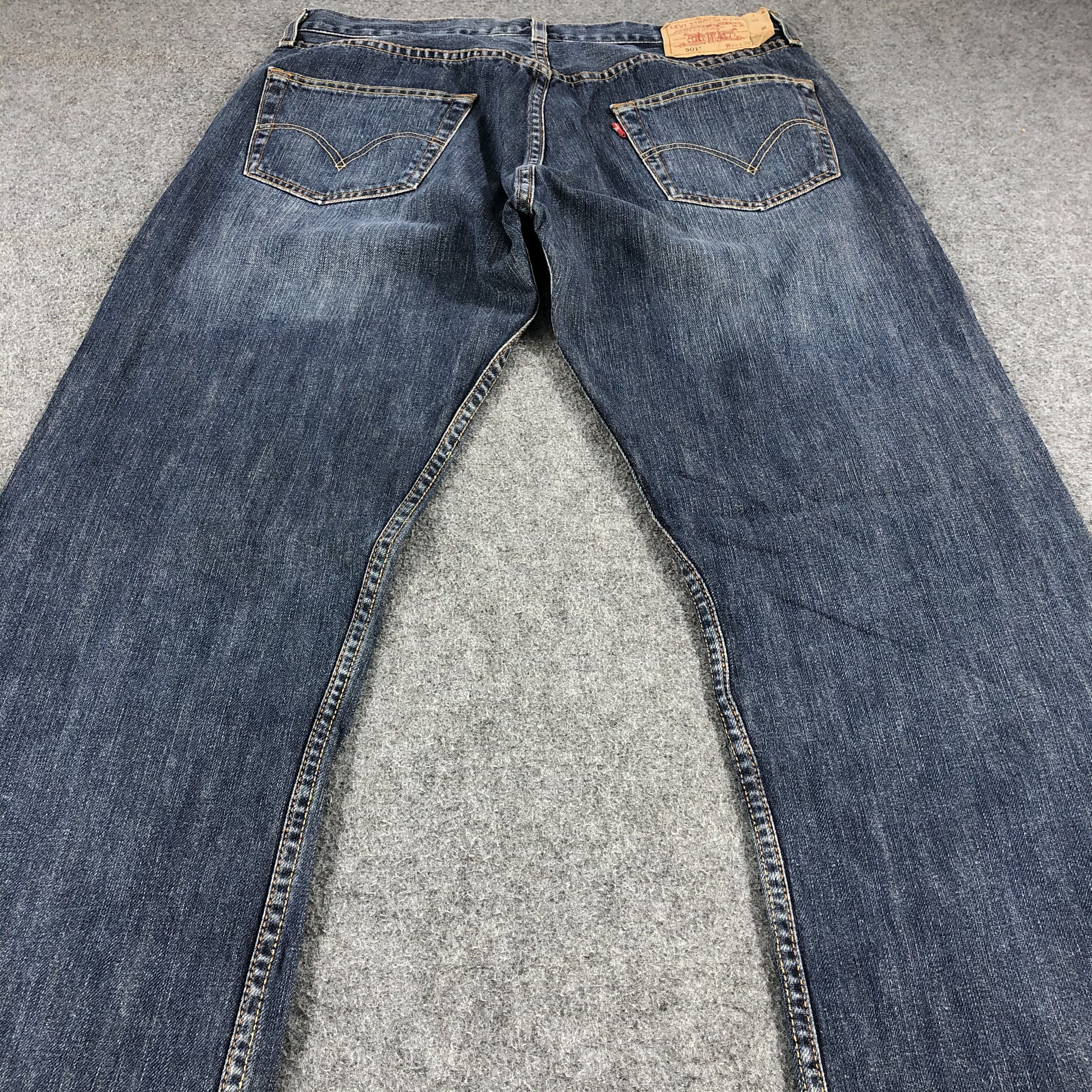 Levi's Vintage Levis 501 Jeans-JM956 Size US 35 - 4 Thumbnail