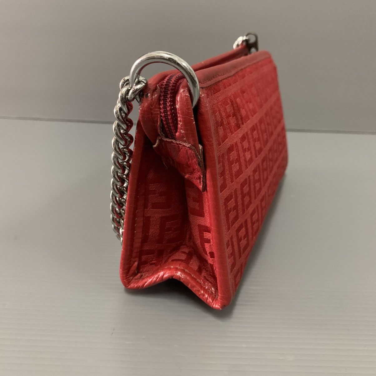 Fendi Fendi Small Chain Pochette Clutch Bag Size ONE SIZE - 6 Thumbnail