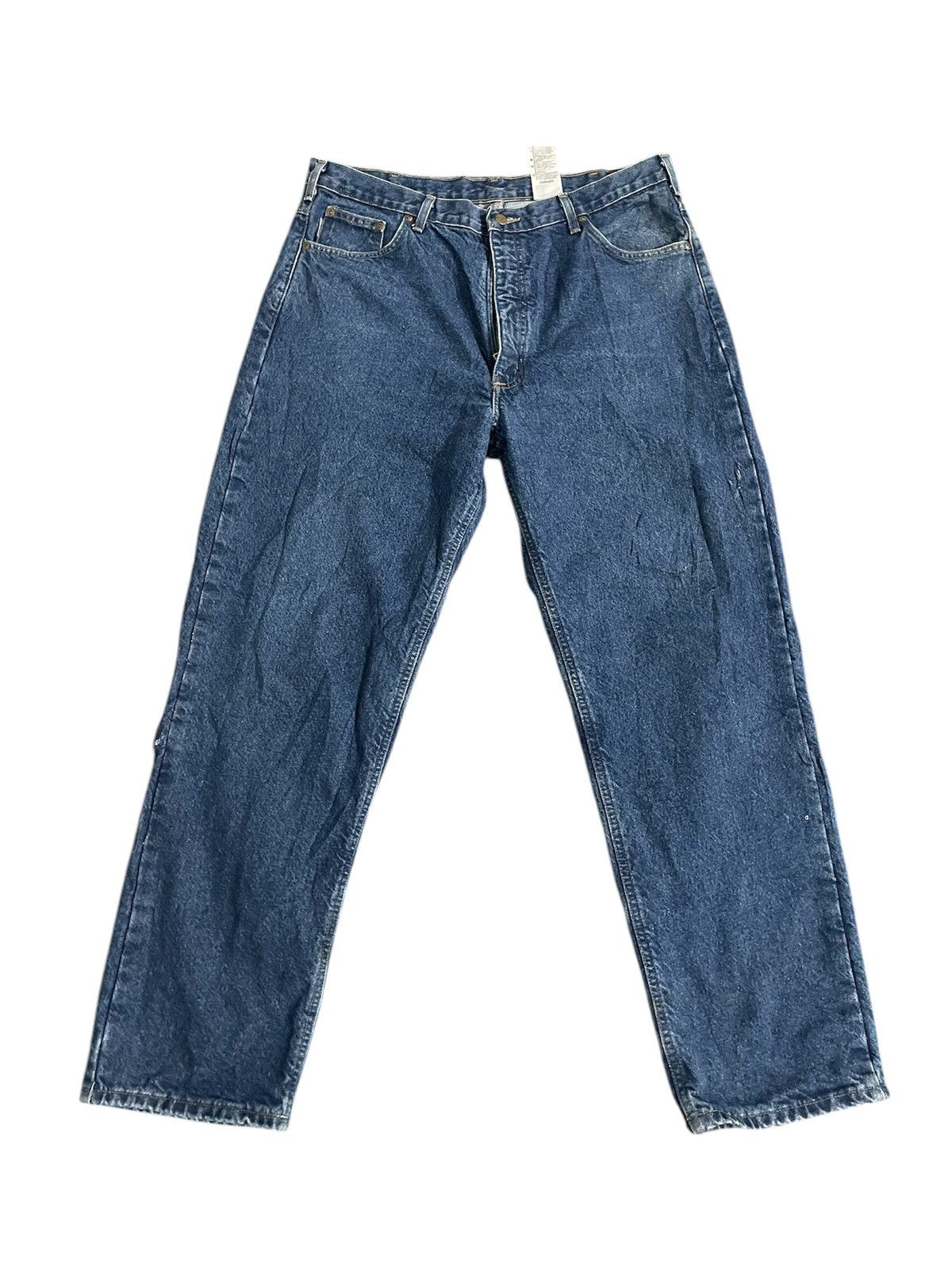 Carhartt Carhartt Mens Denim Blue Jeans Size US 38 / EU 54 - 2 Thumbnail