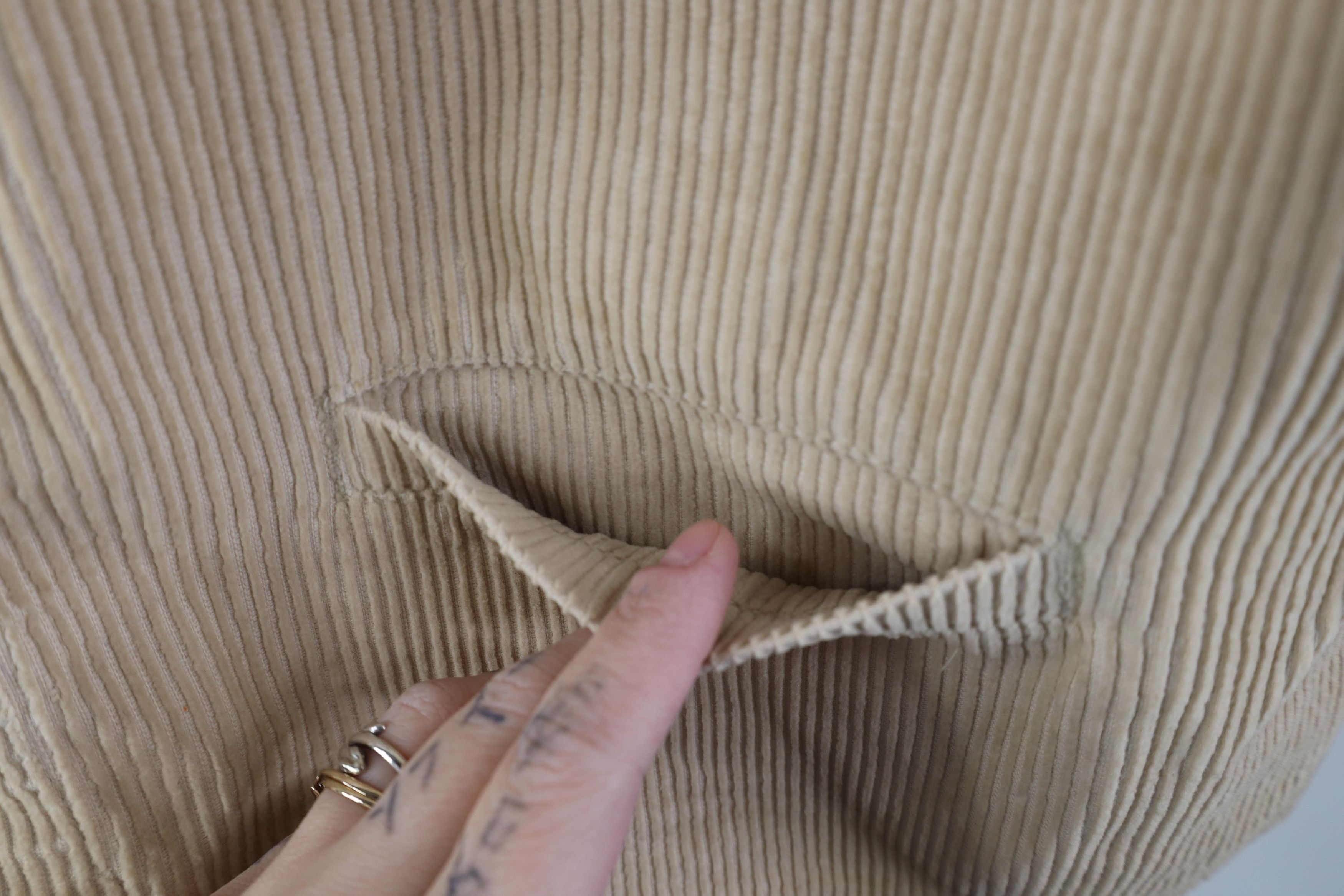Vintage Vintage 90s Streewear Button Vest Jacket Beige Cotton Size US XL / EU 56 / 4 - 7 Thumbnail