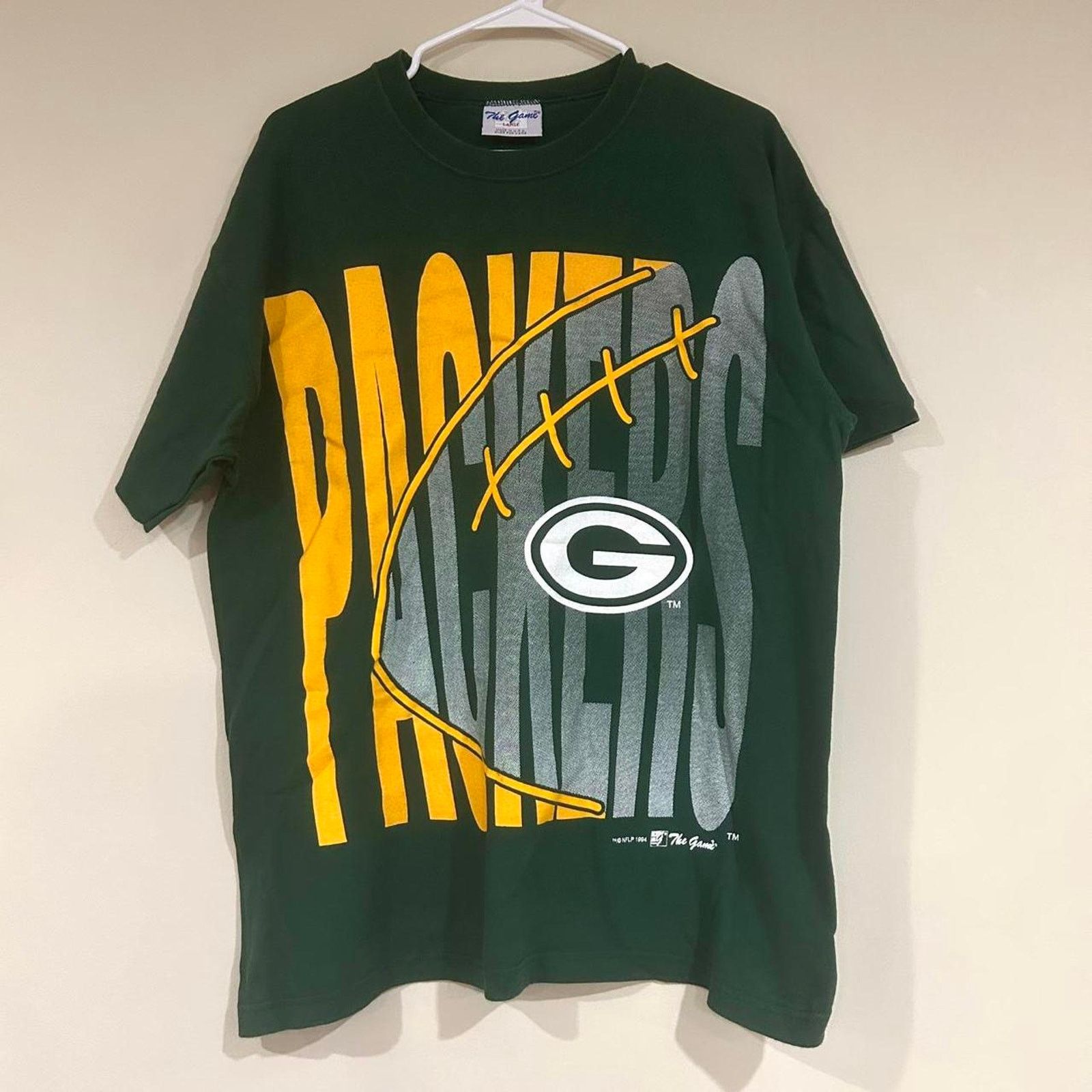 The Game Vintage 1994 Green Bay Packers Football Shirt Size US L / EU 52-54 / 3 - 1 Thumbnail