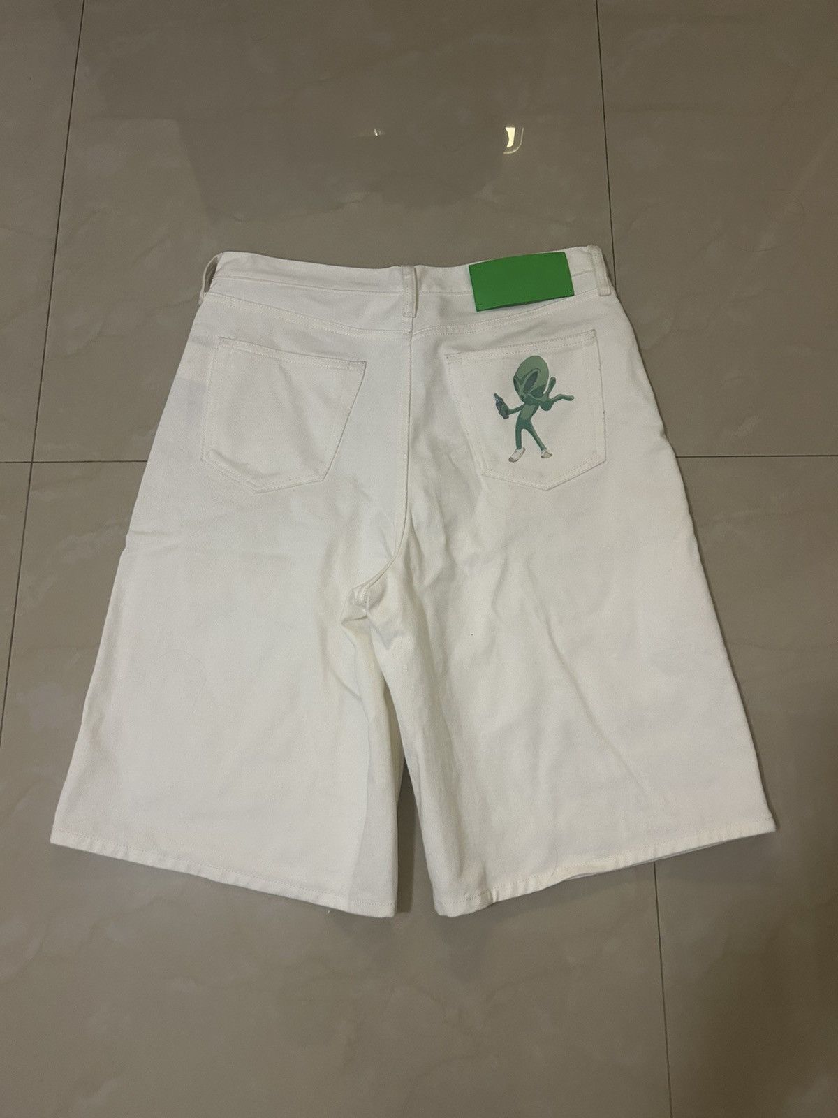 Off-White Off White Denim Shorts in White Size US 30 / EU 46 - 4 Thumbnail