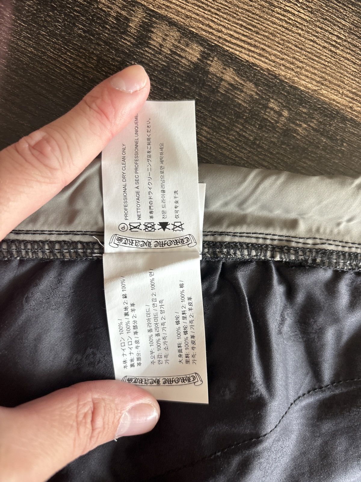 Chrome Hearts Chrome Hearts Half Nylon Half Leather Size US 34 / EU 50 - 3 Thumbnail