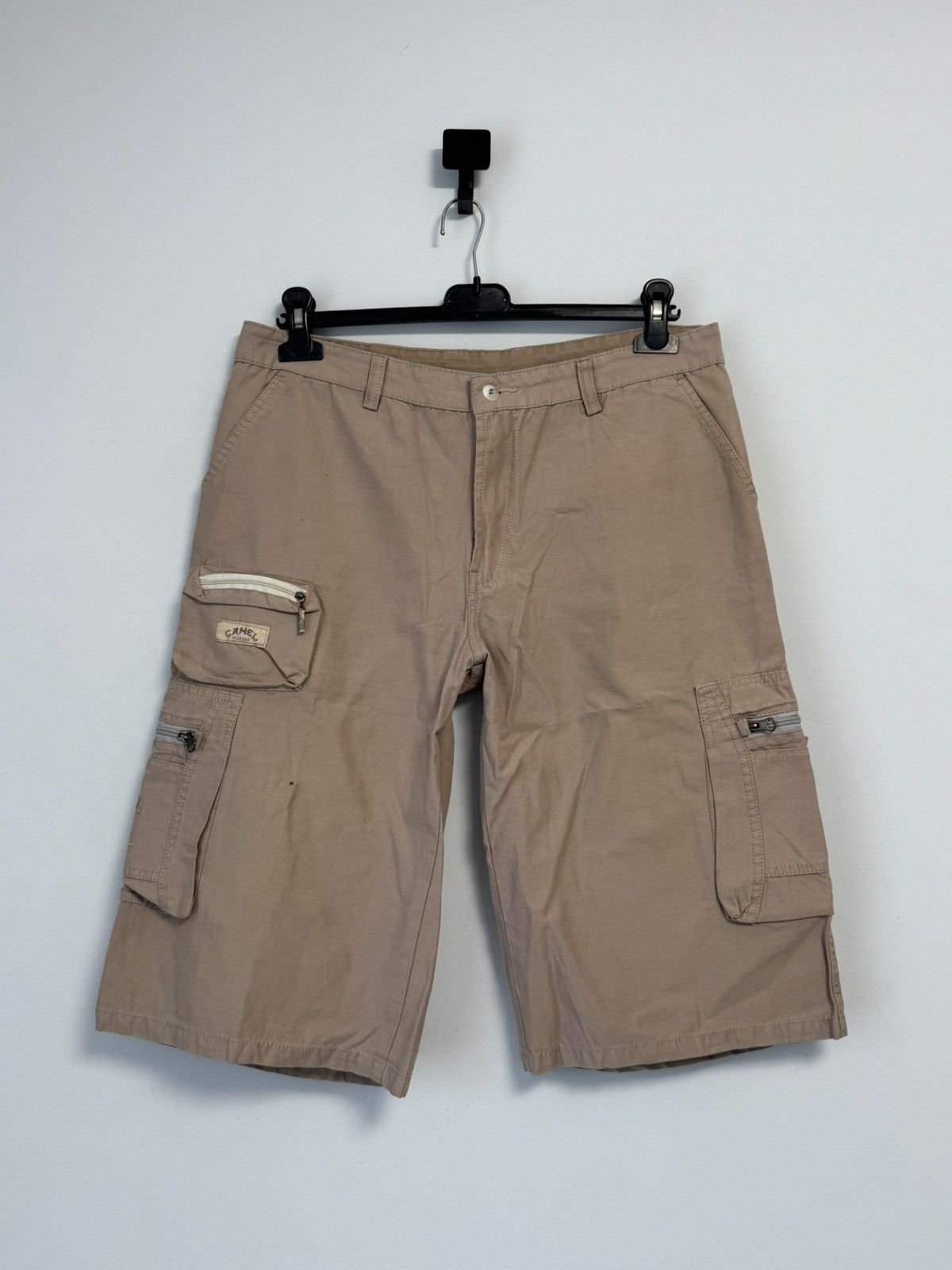 Camel × Vintage Camel 🐪 Cargo vintage Short Pant Size US 34 / EU 50 - 1 Thumbnail