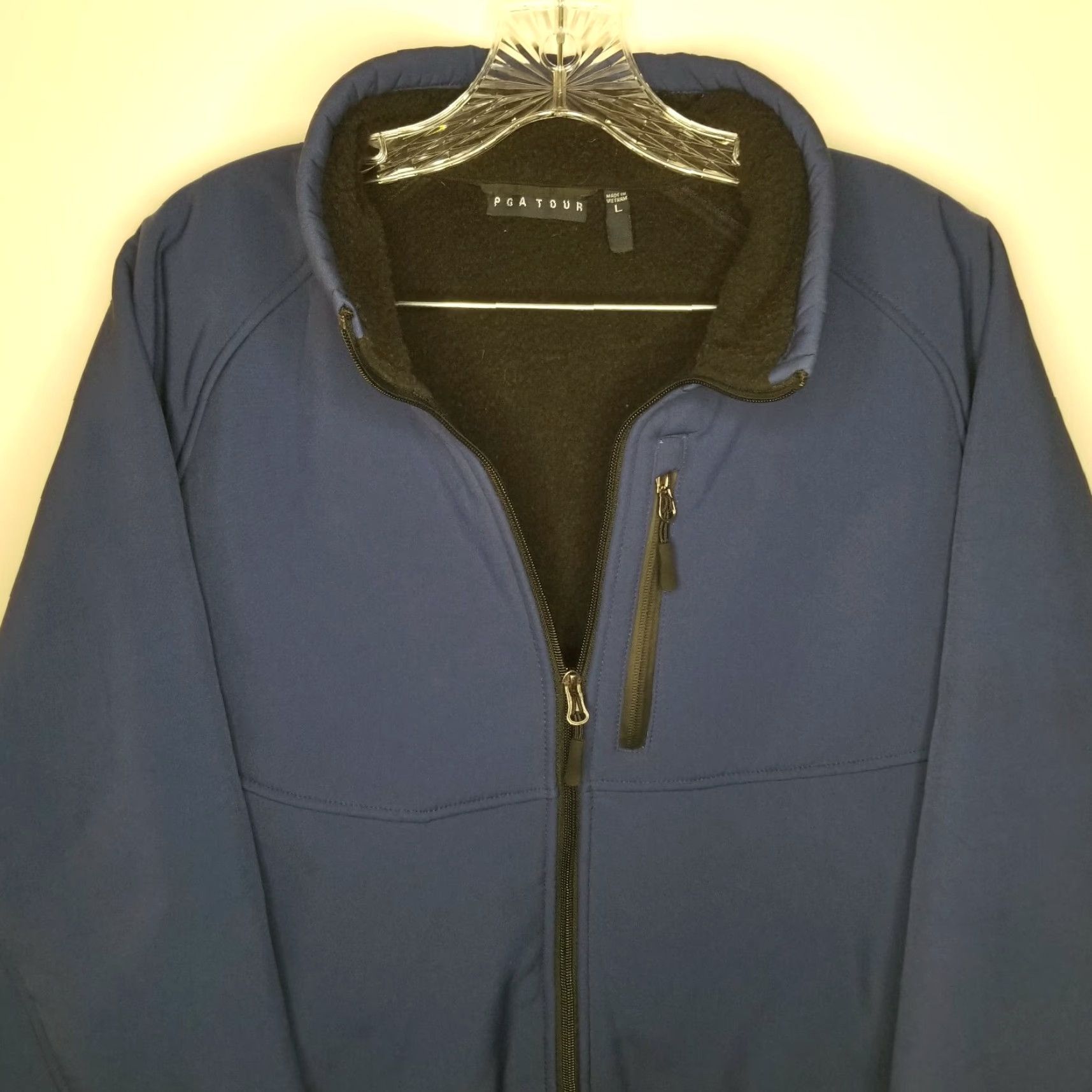 PGA Tour Pga Tour Mens Blue Full Zip Jacket Size L Size US L / EU 52-54 / 3 - 2 Thumbnail