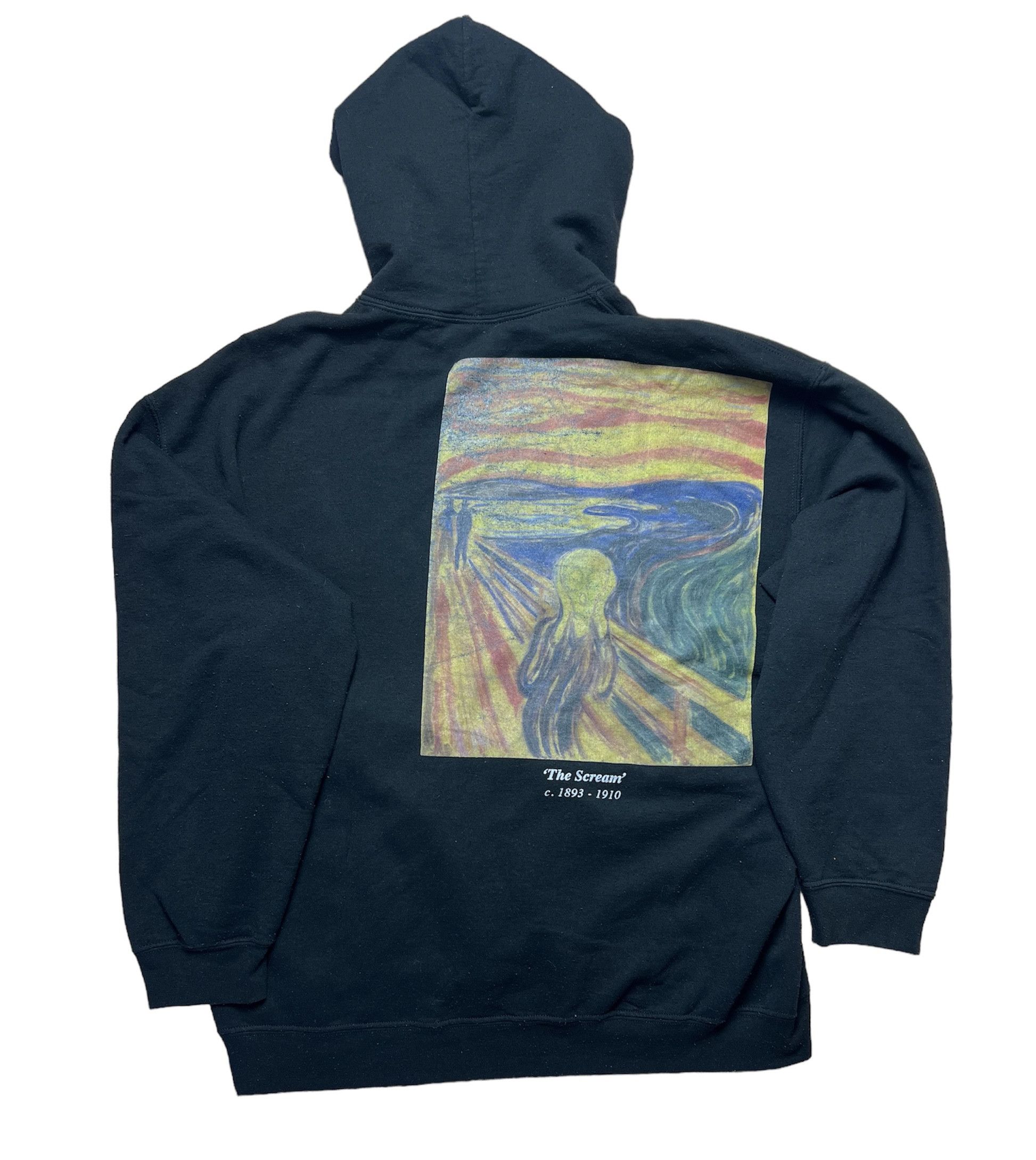 Vintage Rare. The Scream Edward Munch Art Hoodie By Rageblue Grailed