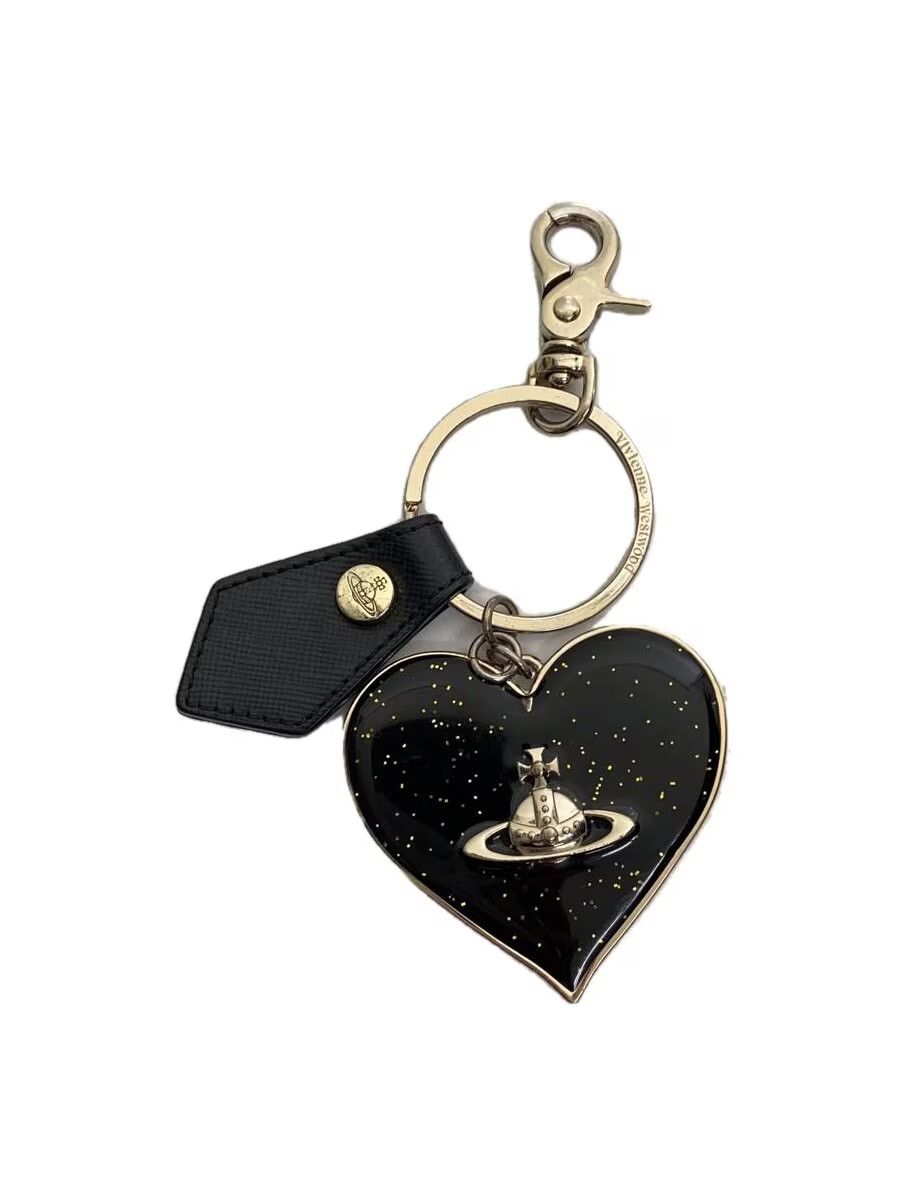 Vivienne Westwood Heart Orb Keyring Size ONE SIZE - 1 Thumbnail