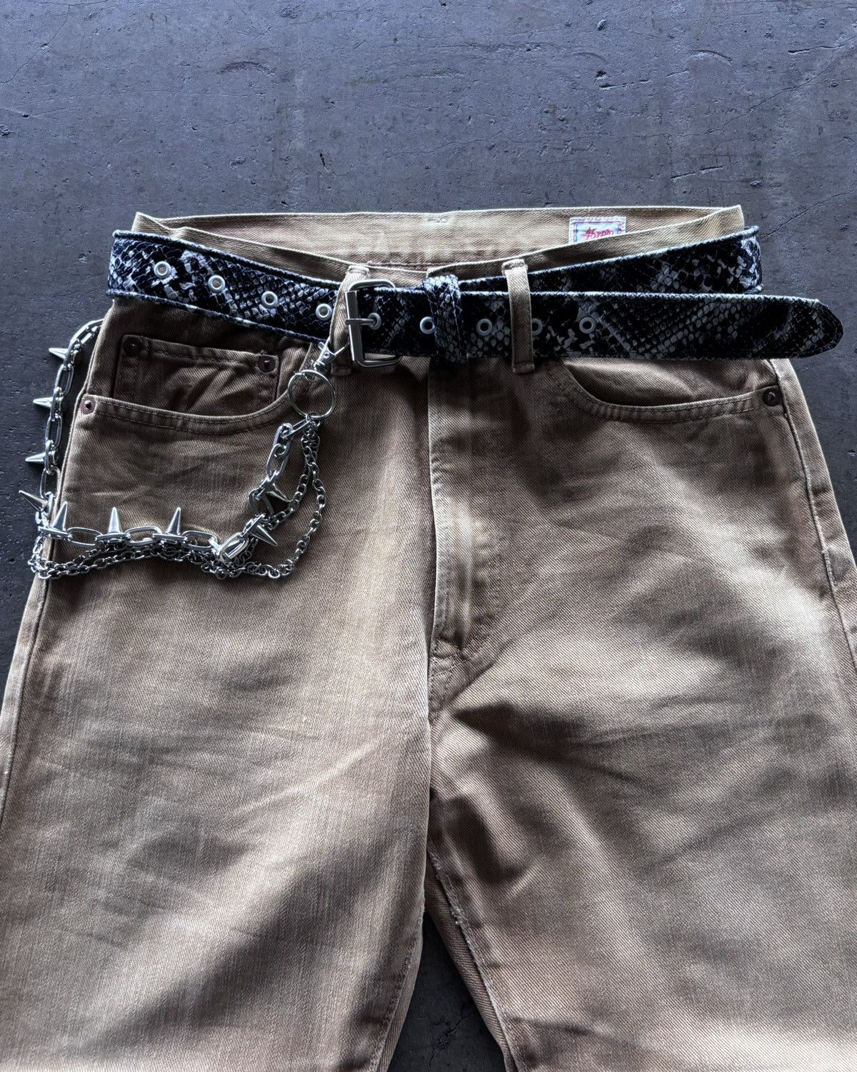 45rpm 45rpm Brown Denim Jeans Made In Japan Size US 30 / EU 46 - 4 Thumbnail