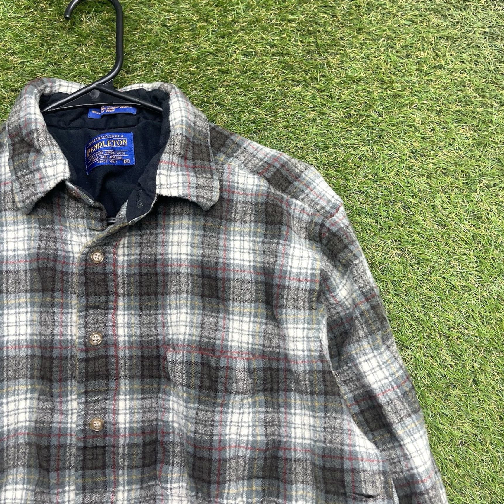 Pendleton Vintage Pendleton Coat Womens Medium Green Plaid Wool Flannel Heritage Limited Edition Size M / US 6-8 / IT 42-44 - 3 Thumbnail