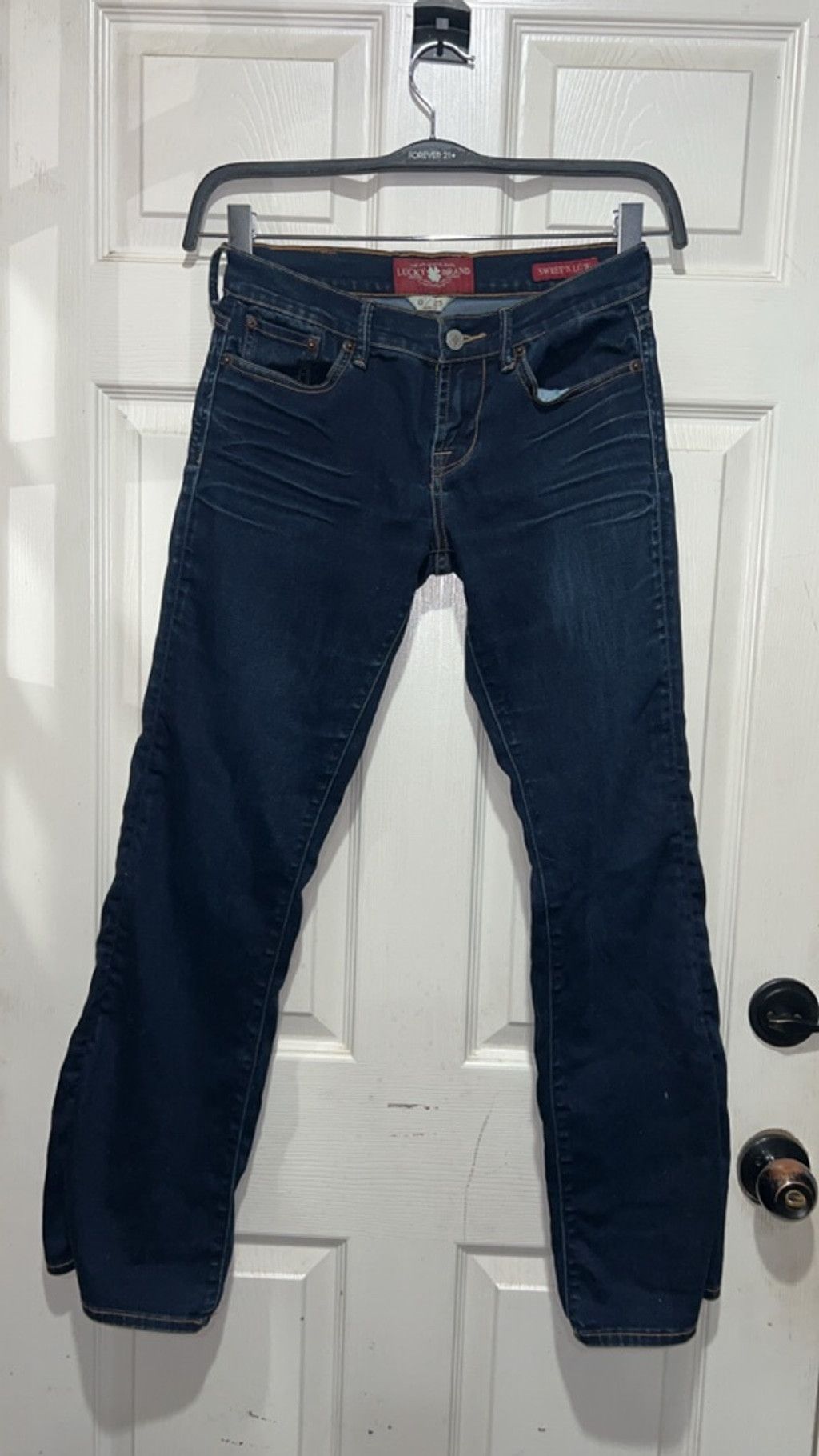 Lucky Brand Women's Lucky Brand Sweet N Low Ankle Jeans Size 25 Blue Size 25" / US 0 / IT 36 - 1 Thumbnail