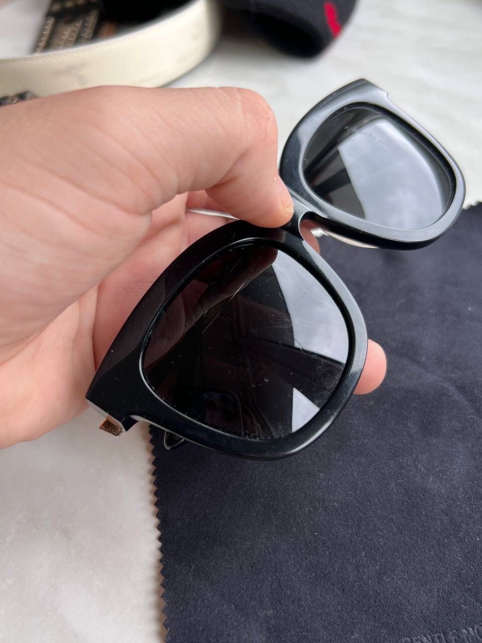 Gentle Monster Vintage Gentle Monster Absente Black Lenses Sunglasses Y2K Size ONE SIZE - 4 Thumbnail