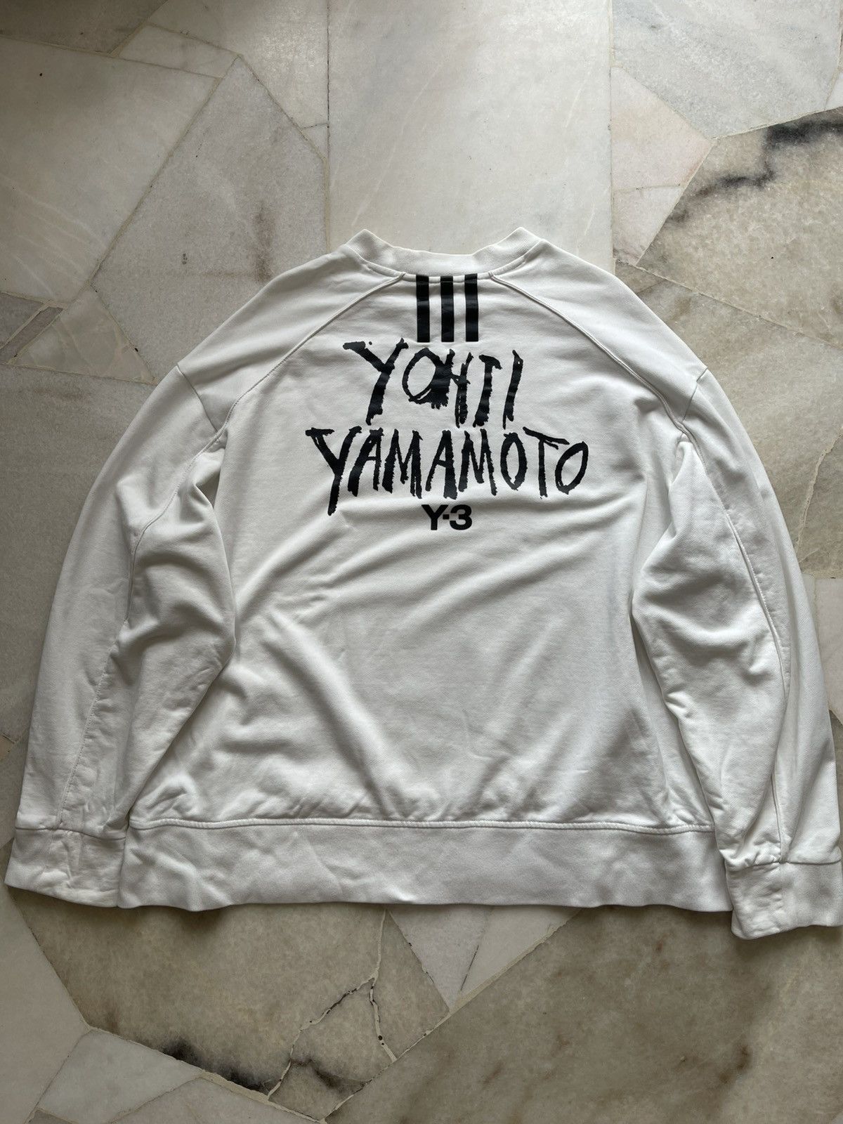 Yohji Yamamoto Yohji Yamamoto Y-3 Signature Sweatshirt Size US L / EU 52-54 / 3 - 11 Thumbnail