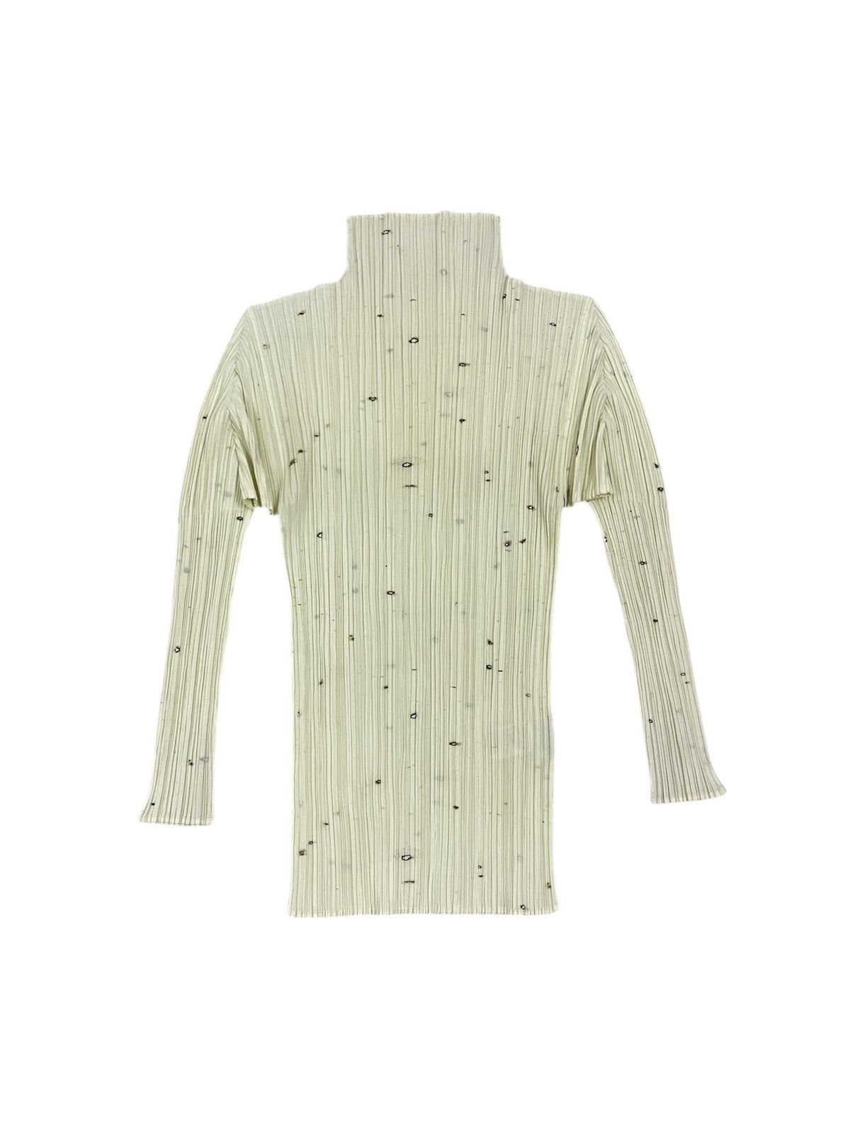 Issey Miyake × Pleats Please Issey Miyake Archive AW98 Pleats Please Cai Guo Qiang Turtle Neck Size L / US 10 / IT 46 - 1 Thumbnail