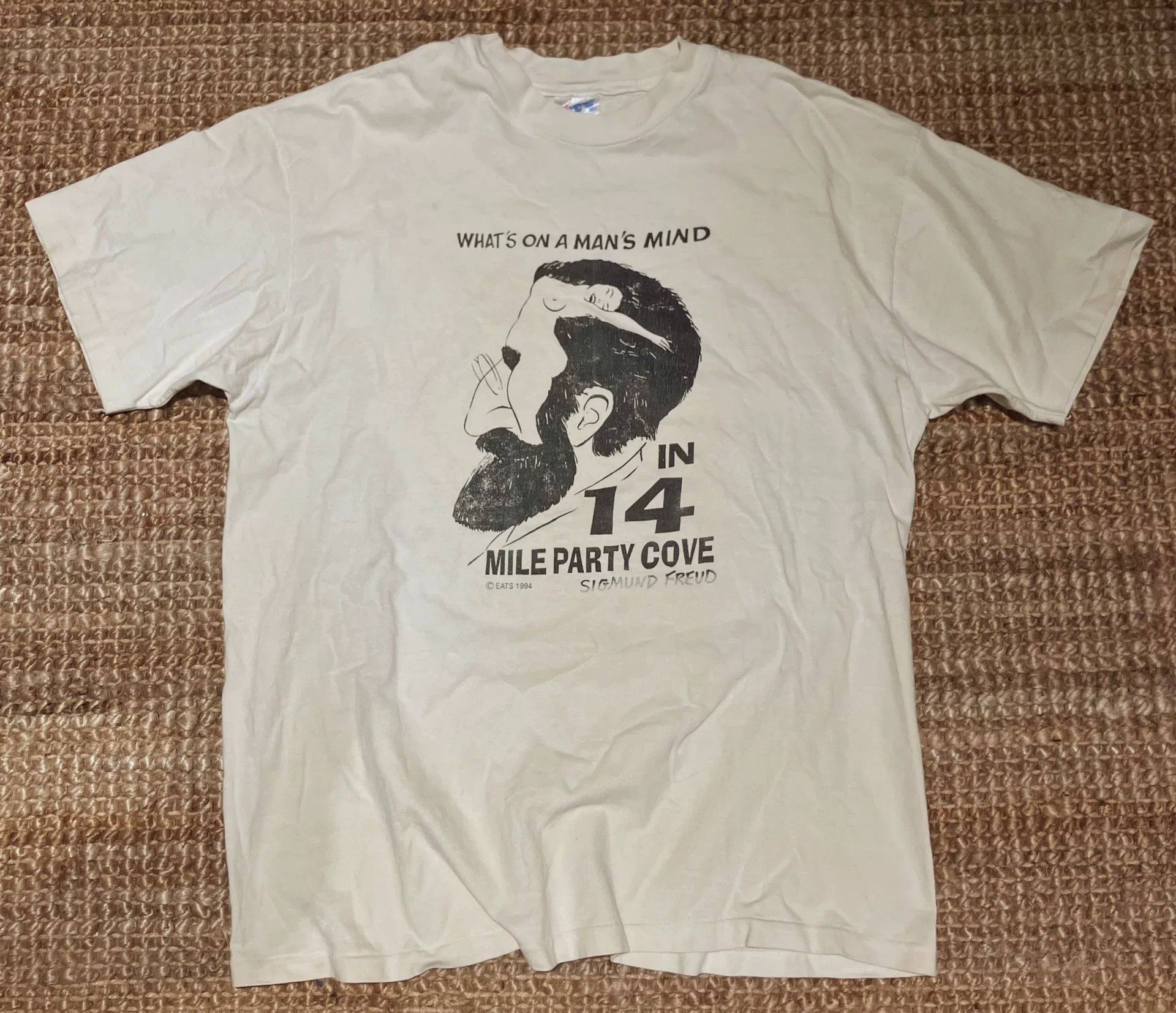 Vince Vintage 90s Graphic T-Shirt Size US M / EU 48-50 / 2 - 1 Thumbnail