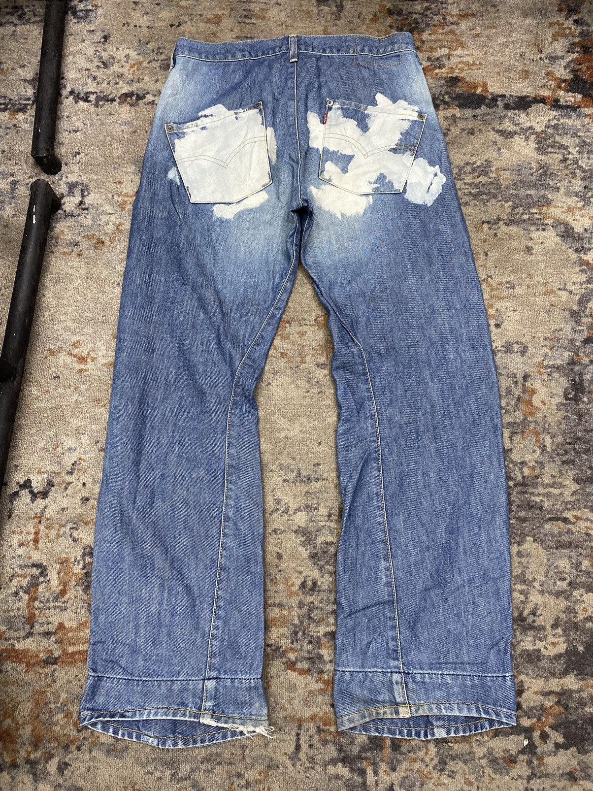 Levi's vintage levis engineered star back painted distressed Size US 30 / EU 46 - 13 Thumbnail