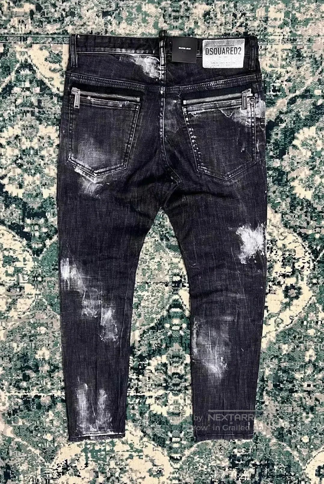 Dsquared2 dsquared2 black gray skinny jeans autumn winter. Size US 30 / EU 46 - 2 Thumbnail