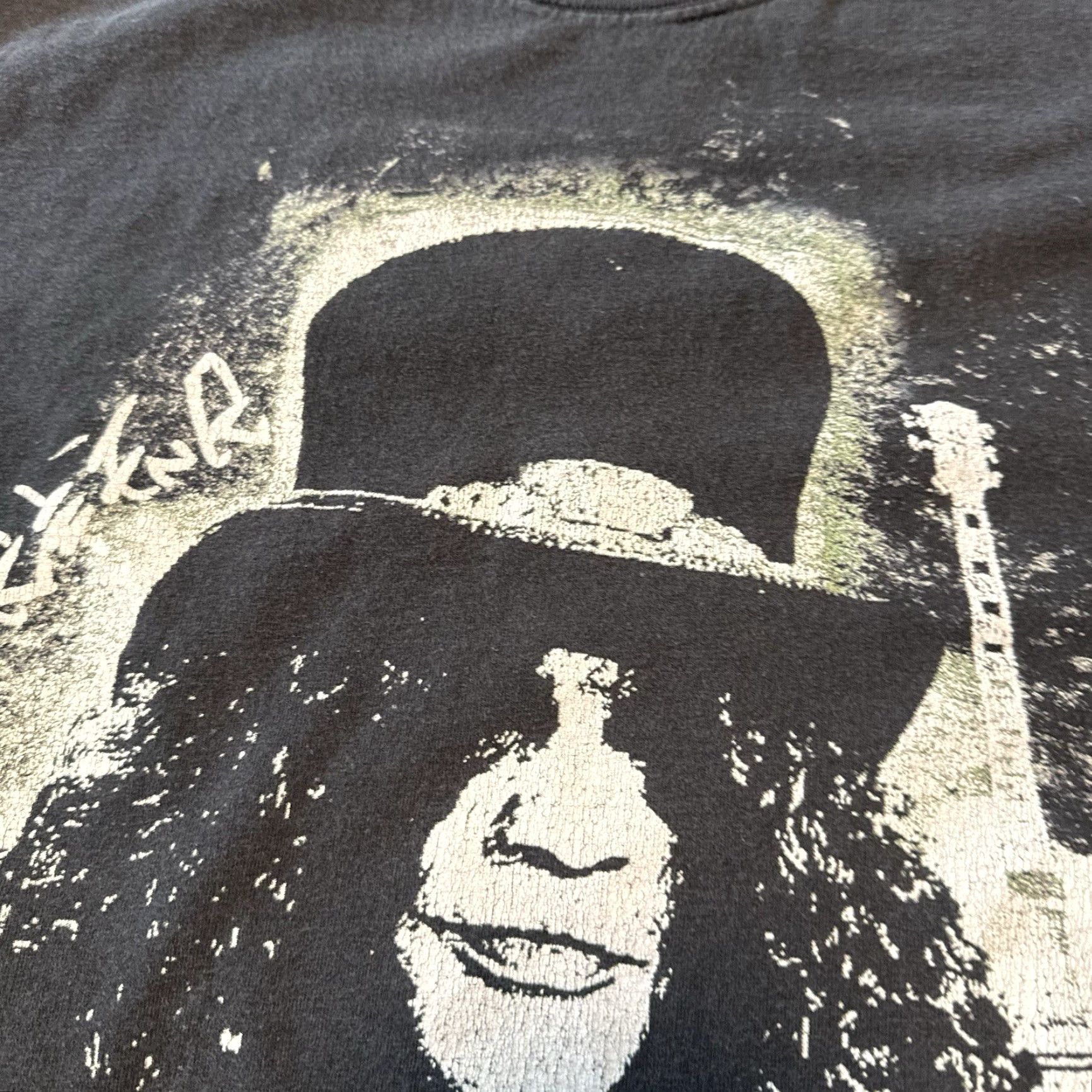 Hanes VINTAGE Hanes Slash Guns & Roses R&FN'R T Shirt Large L Men Crew Neck Graphic Tee Rock N Roll Black Cotton Short Sleeve Size US L / EU 52-54 / 3 - 3 Thumbnail
