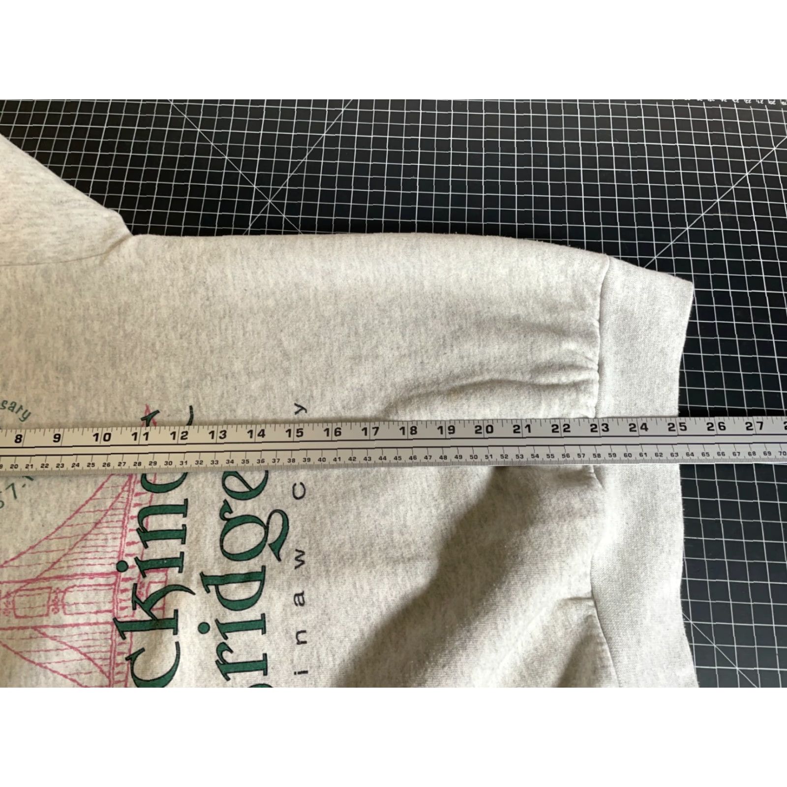 Vintage VINTAGE Mackinac Bridge Sweatshirt Women's Medium Heather Gray Artisans Tag 90s City Outdoor Retro Graphic Print Lightweight Pullover Sweatshirt Women Size M / US 6-8 / IT 42-44 - 6 Thumbnail