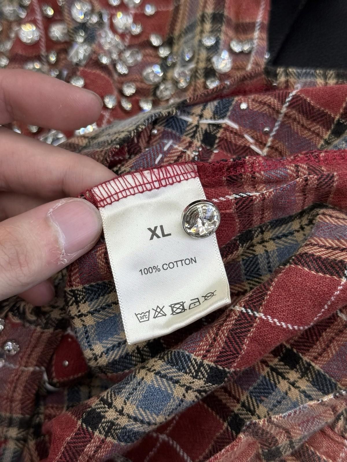 Vale Vale Forever Valley Full Crystal Stone Flannel Size (XL) Size US XL / EU 56 / 4 - 8 Thumbnail