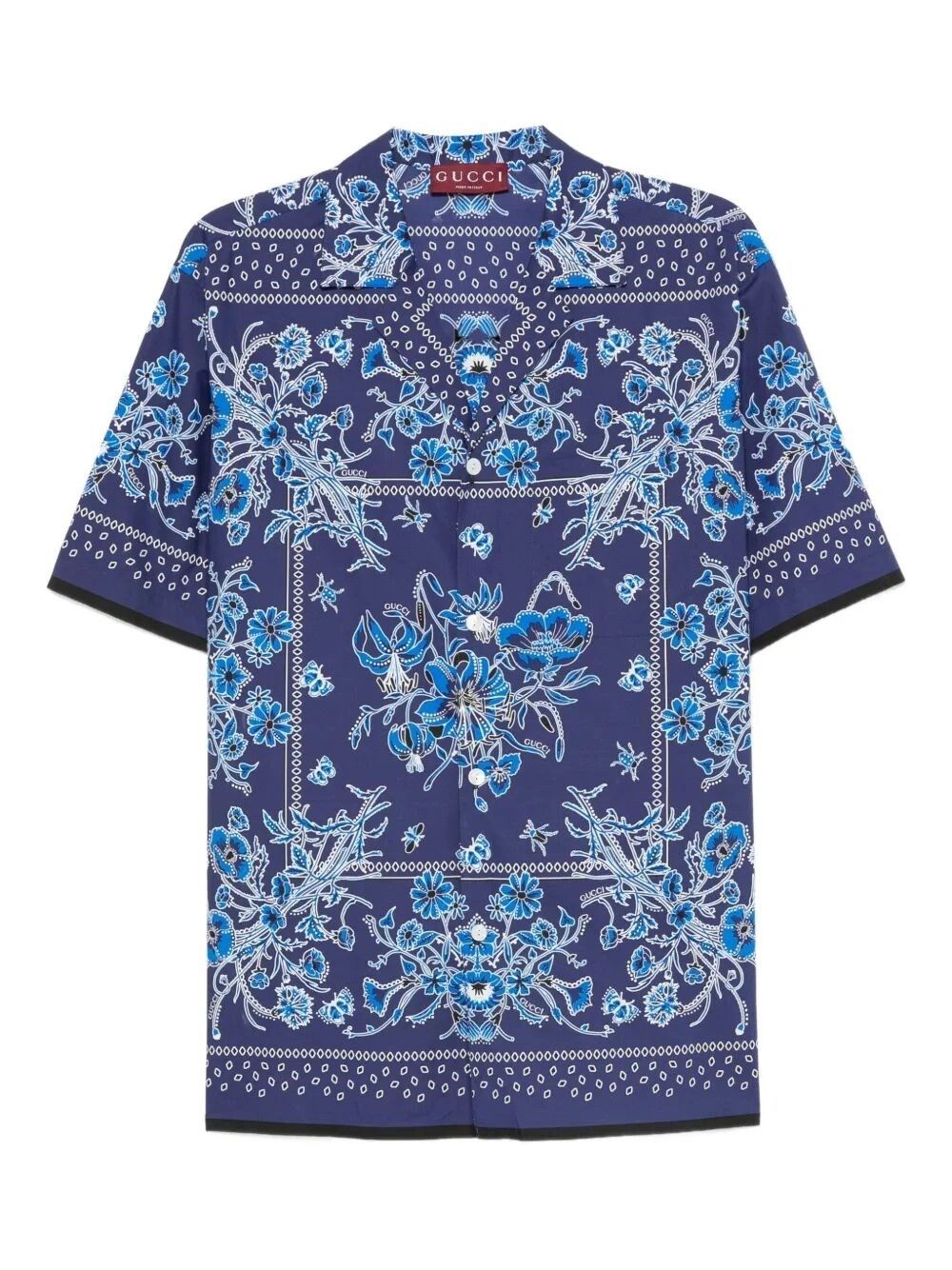 Gucci `Disco` Bowling Shirt Size US L / EU 52-54 / 3 - 1 Thumbnail