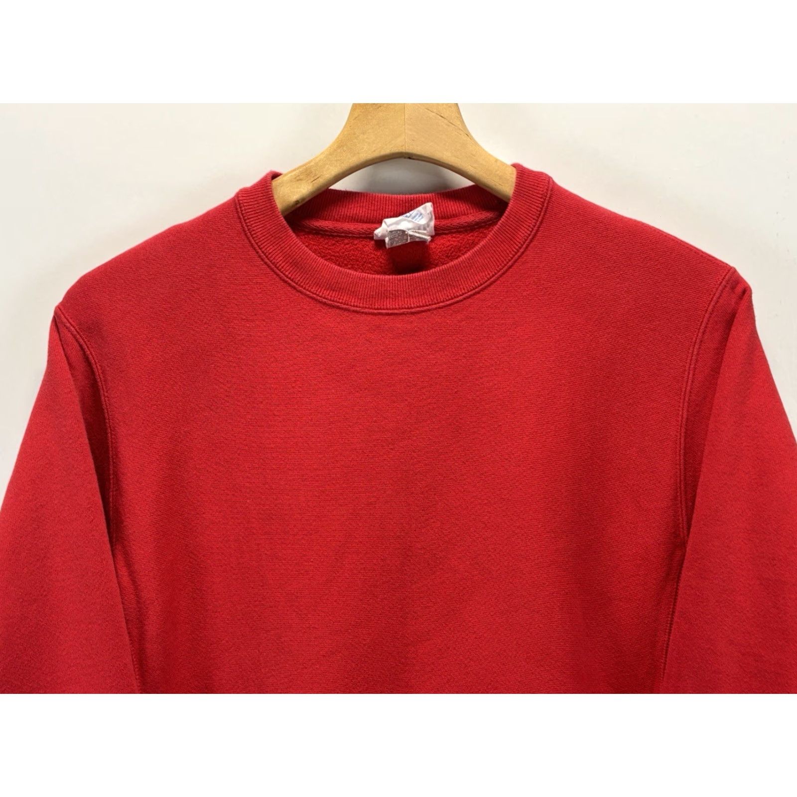 Vintage VINTAGE Champion Reverse Weave Sweatshirt Crew Neck Mens Small Red Cotton Blend Pullover Heavy Reversible 90s Size US S / EU 44-46 / 1 - 2 Thumbnail