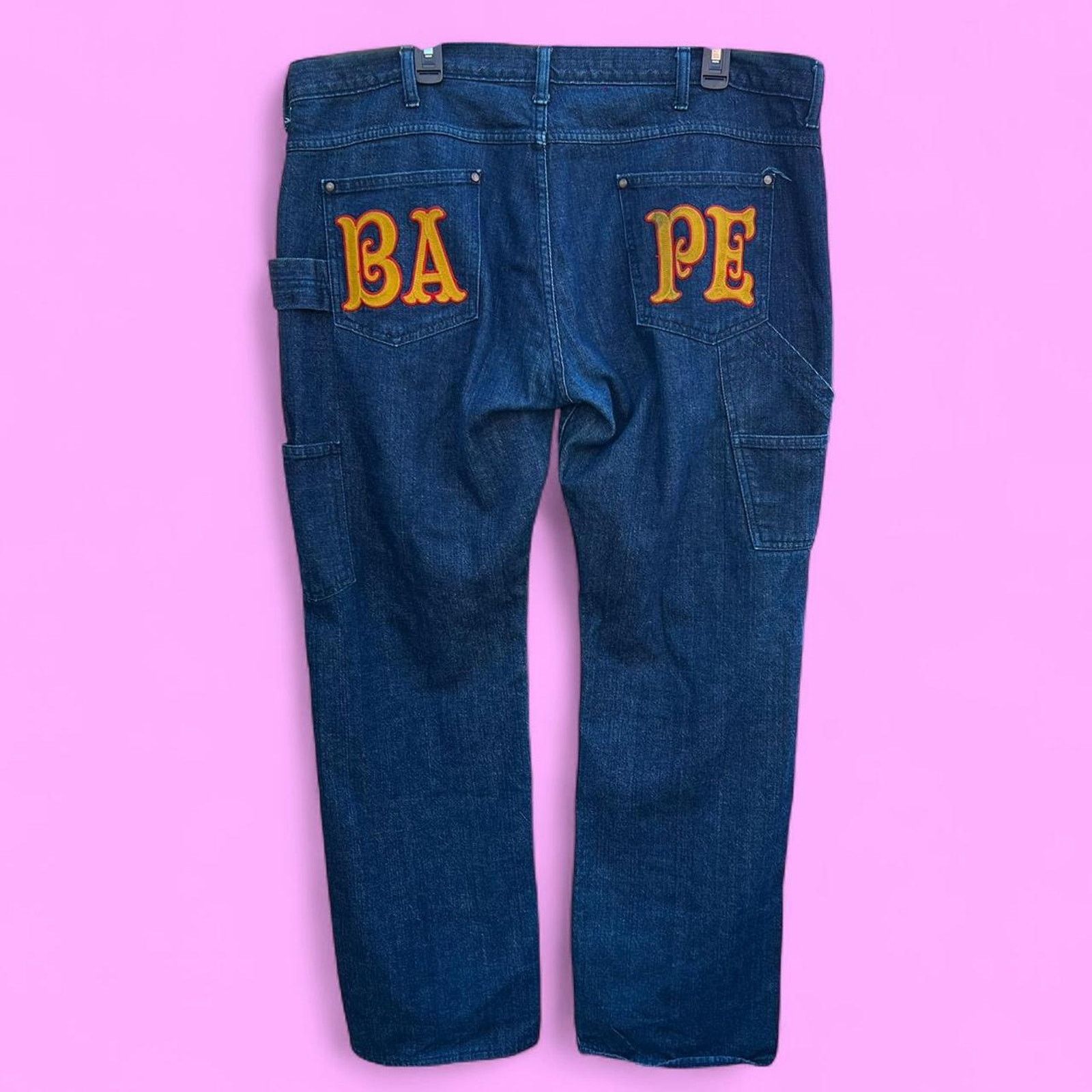 Bape Bape denim jeans 100 authentic Size US 40 / EU 56 - 1 Thumbnail