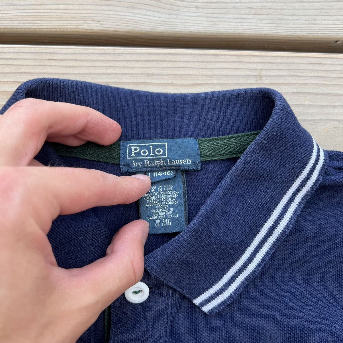 Polo Ralph Lauren Polo Ralph Lauren Rare Vintage England Chief Keef Big Pony Size US S / EU 44-46 / 1 - 5 Thumbnail
