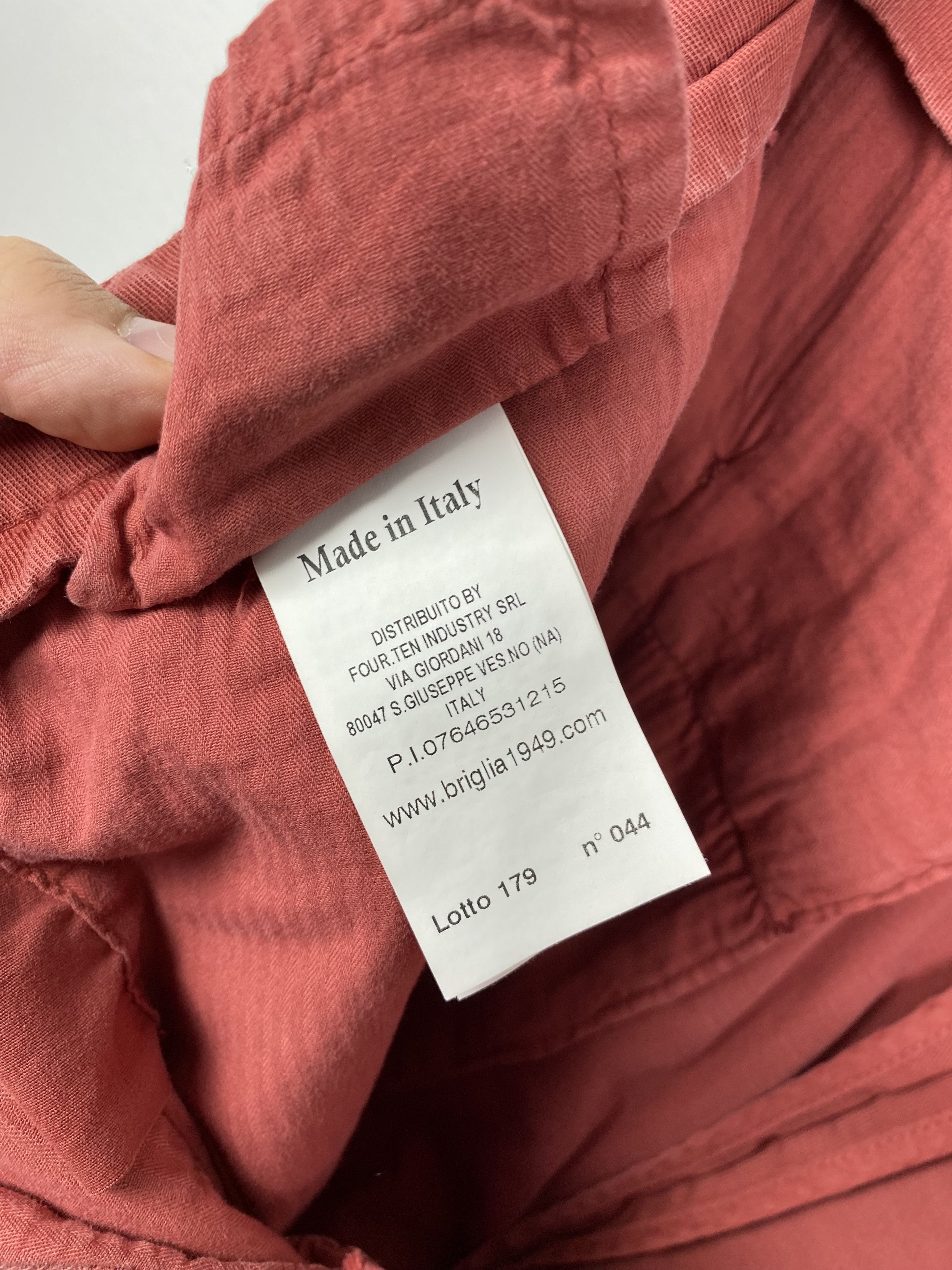Other Briglia 1949 Men Garment Dyed Pants size 48 Size US 32 / EU 48 - 10 Thumbnail