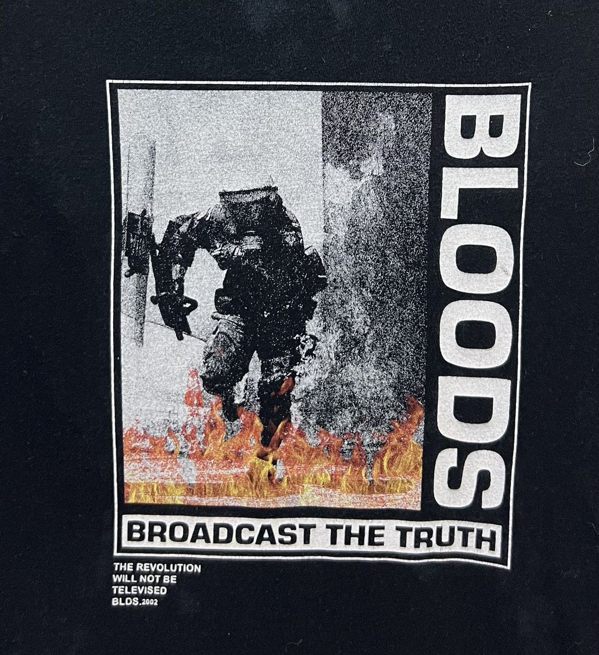 Japanese Brand × Vintage VINTAGE BLOODS BROADCAST THE TRUTH SHIRTGAME Size US S / EU 44-46 / 1 - 4 Thumbnail