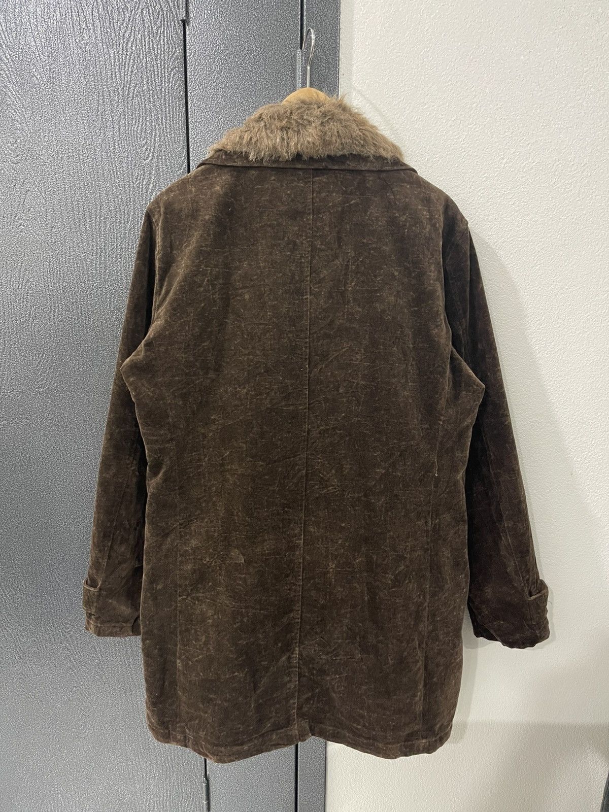 Tornado Mart Vintage Tornado Mart Japan Faux Fur Velvet Jacket Size US L / EU 52-54 / 3 - 6 Thumbnail
