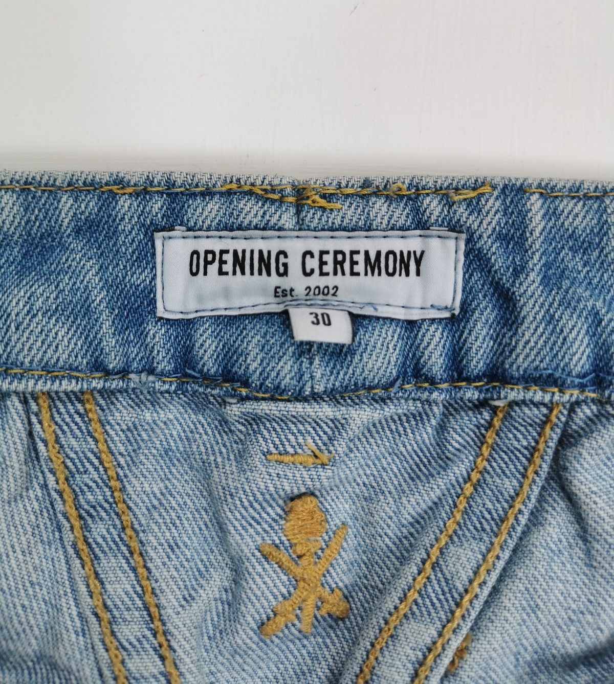 Opening Ceremony Opening Ceremony Mom 5 Pockets Blue Jeans Size 28" / US 6 / IT 42 - 3 Thumbnail