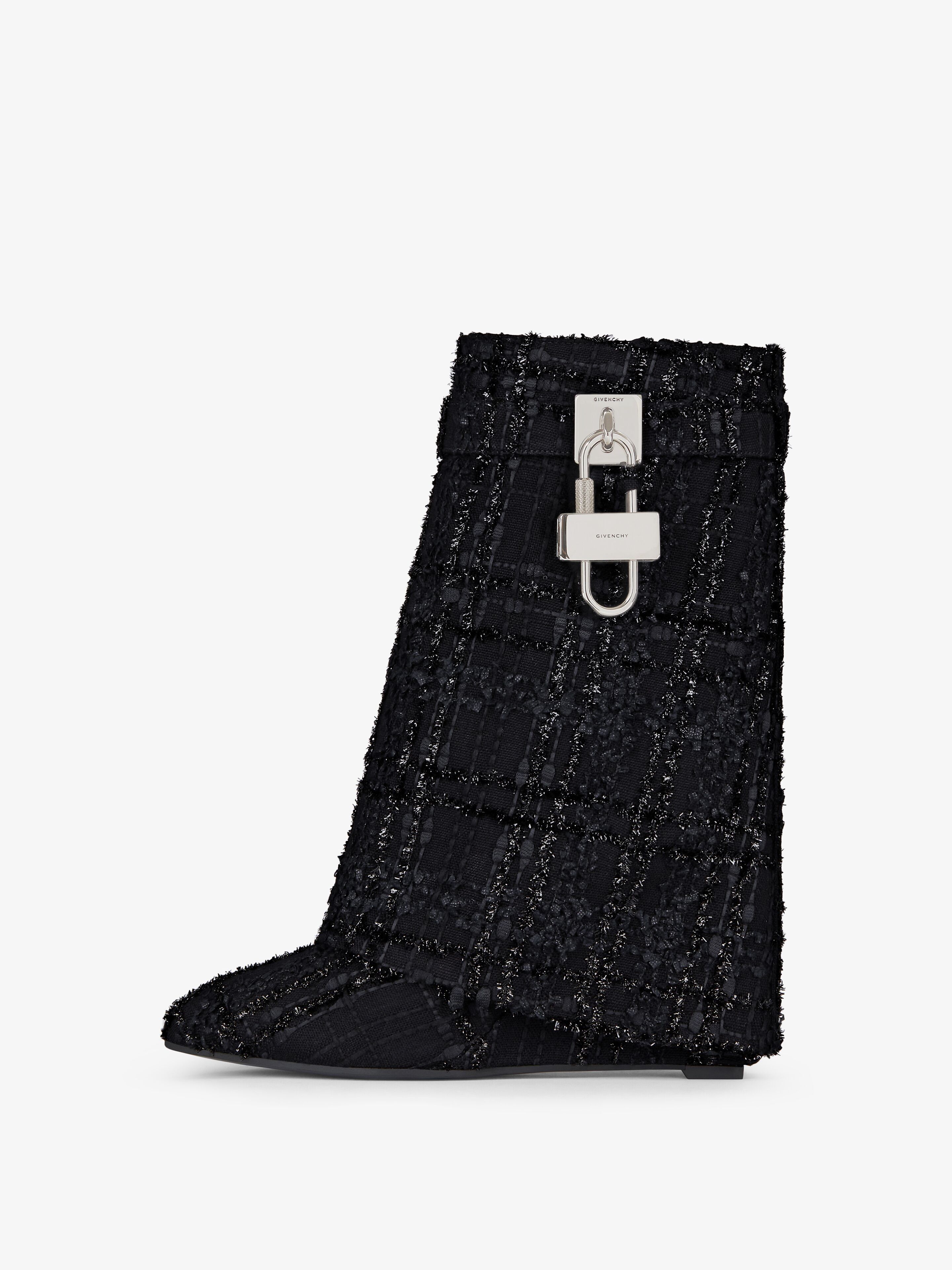 Givenchy o1srvl11e0525 Shark Lock Ankle Boots in Black Size US 12 / IT 42 - 4 Thumbnail