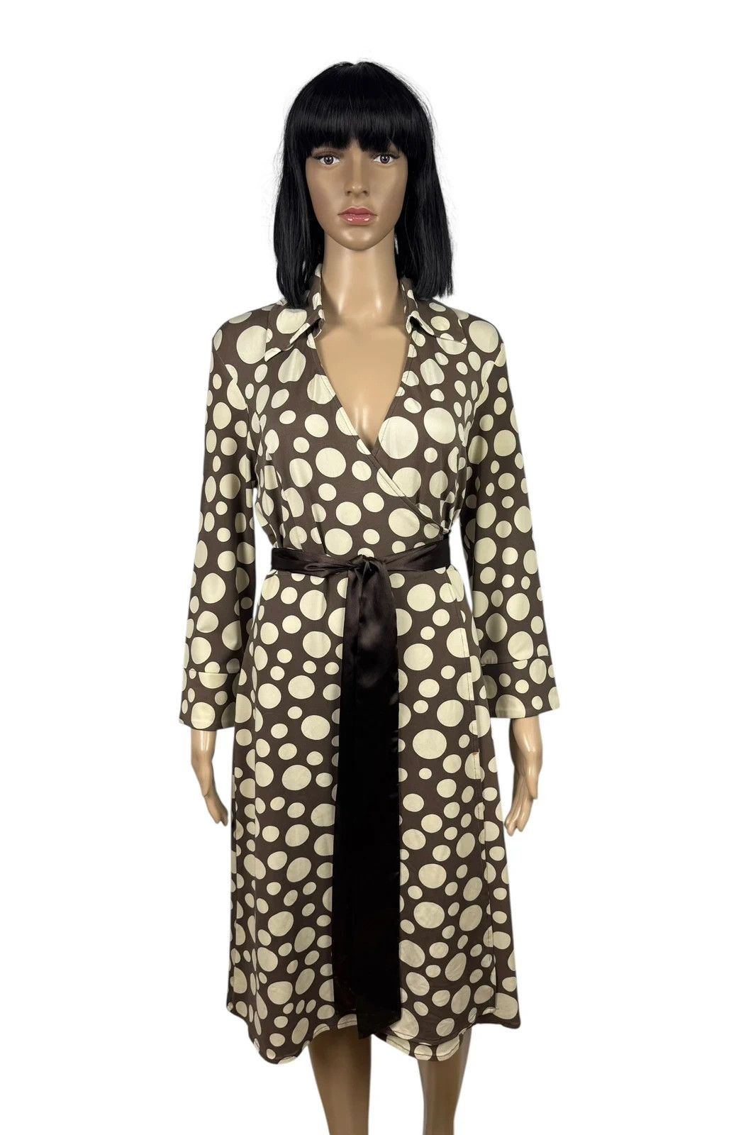 Diane von Furstenberg Diane Von Furstenberg Silk Warp Dress Polka Dot size 6 Size M / US 6-8 / IT 42-44 - 1 Thumbnail