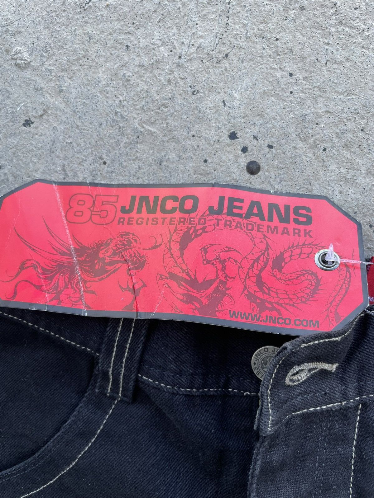 JNCO Jnco Skull Flames Jeans Size US 32 / EU 48 - 7 Thumbnail
