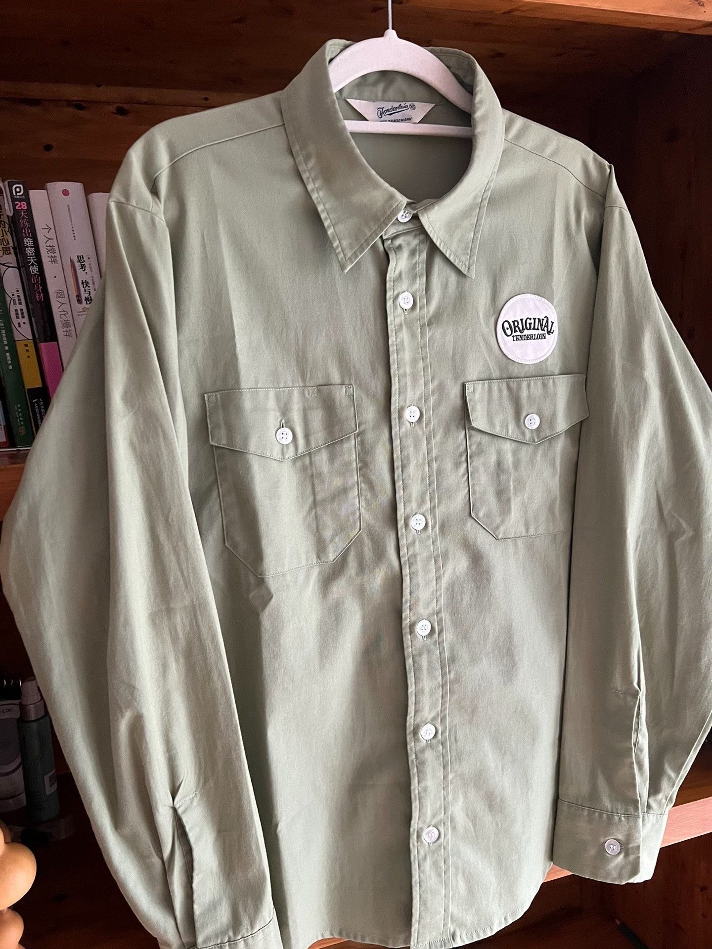 Tenderloin Tenderlion Vintage Olive Green Work Shirt Size US XS / EU 42 / 0 - 2 Thumbnail