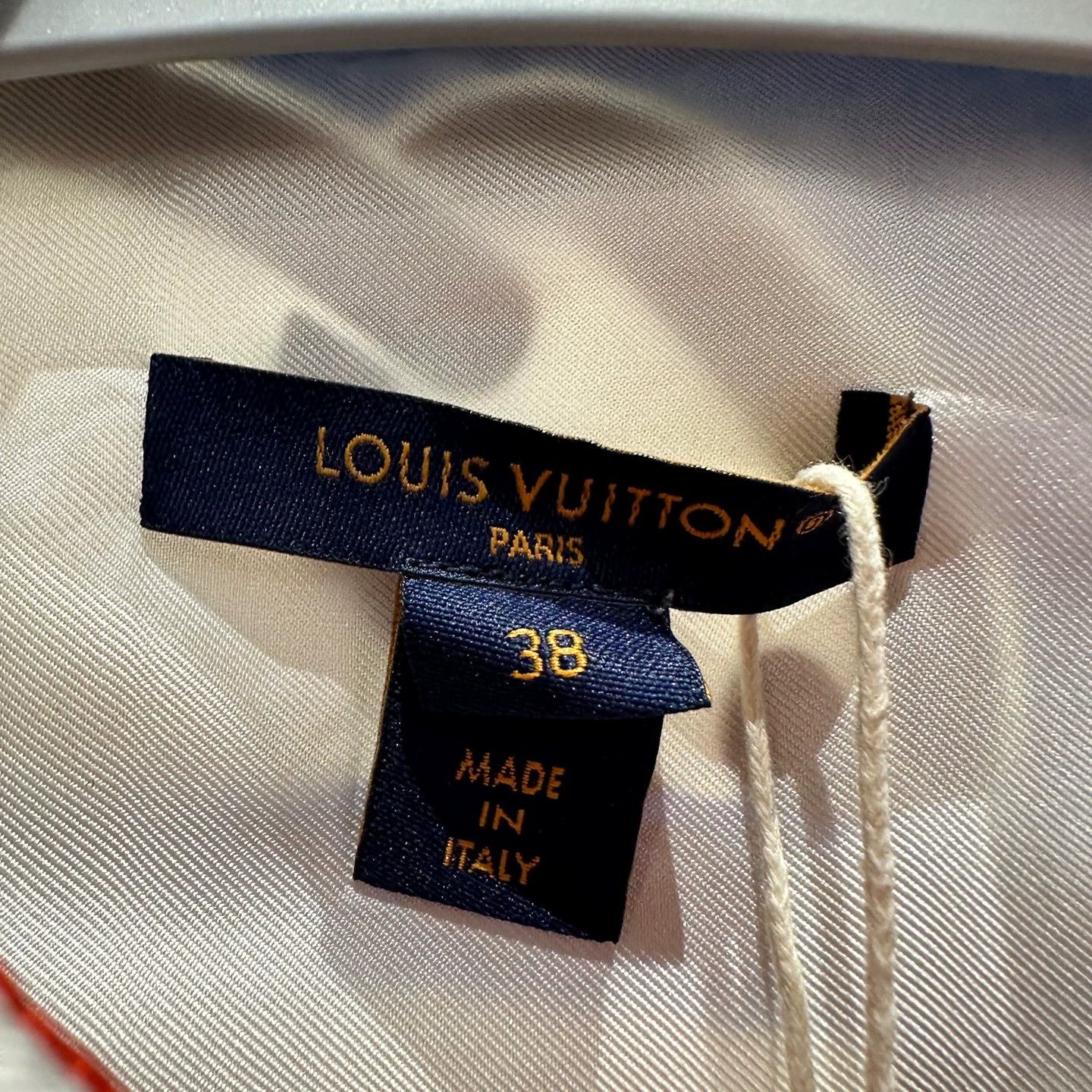 Louis Vuitton LV Nautical Chain Print Silk Longsleeve Shirt EU38 Size S / US 4 / IT 40 - 3 Thumbnail