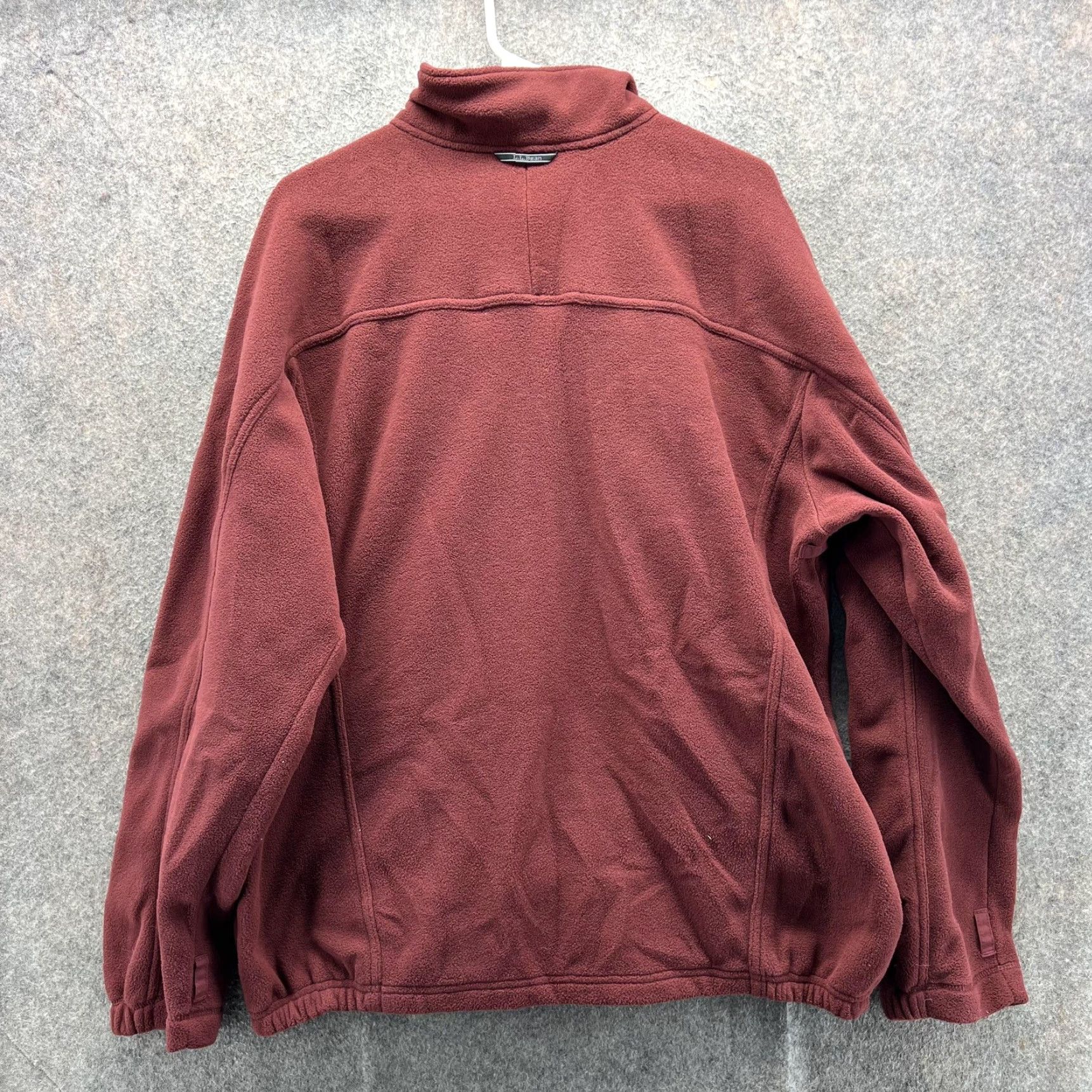 Vintage L.L.Bean Fleece Jacket Mens L Red Full Zip Stand Collar Outdoor Warm Hiking Size US L / EU 52-54 / 3 - 5 Thumbnail