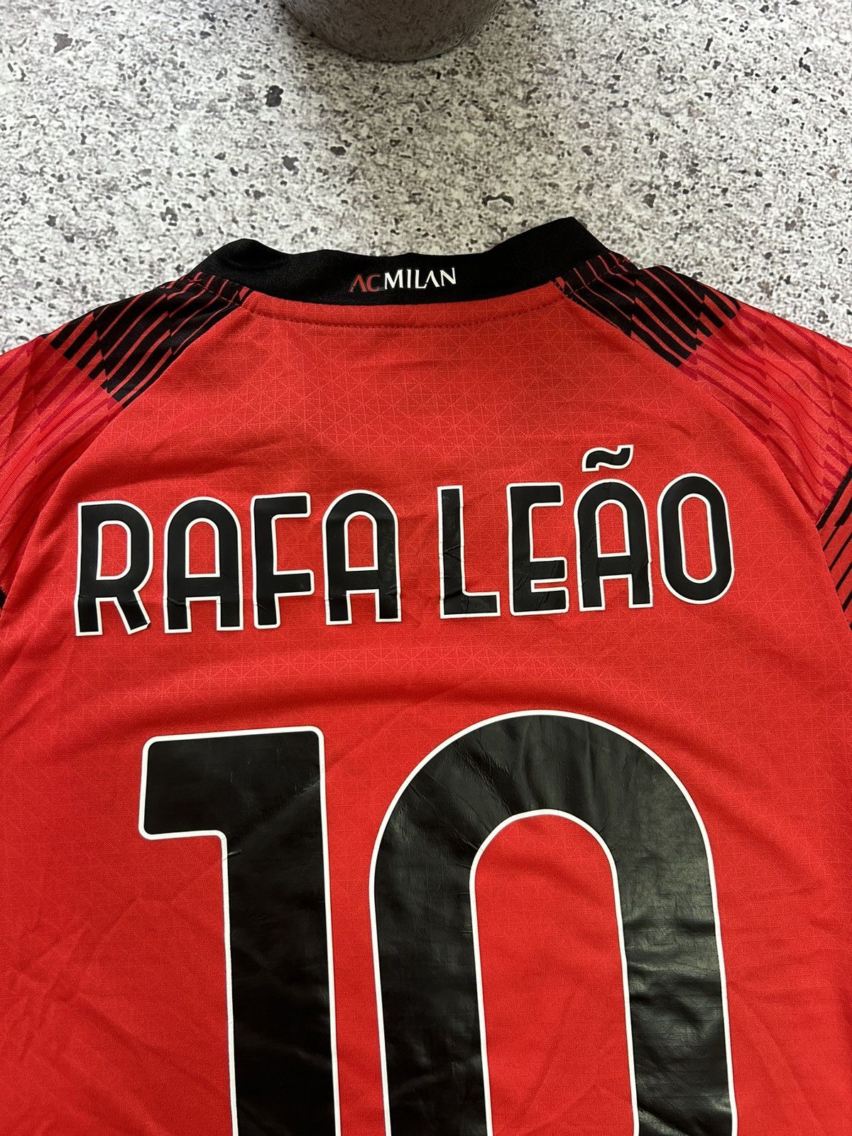 Puma Puma Milan Rafa Leao Home 2023 2024 Soccer Jersey BOOTLEG Size US L / EU 52-54 / 3 - 16 Thumbnail